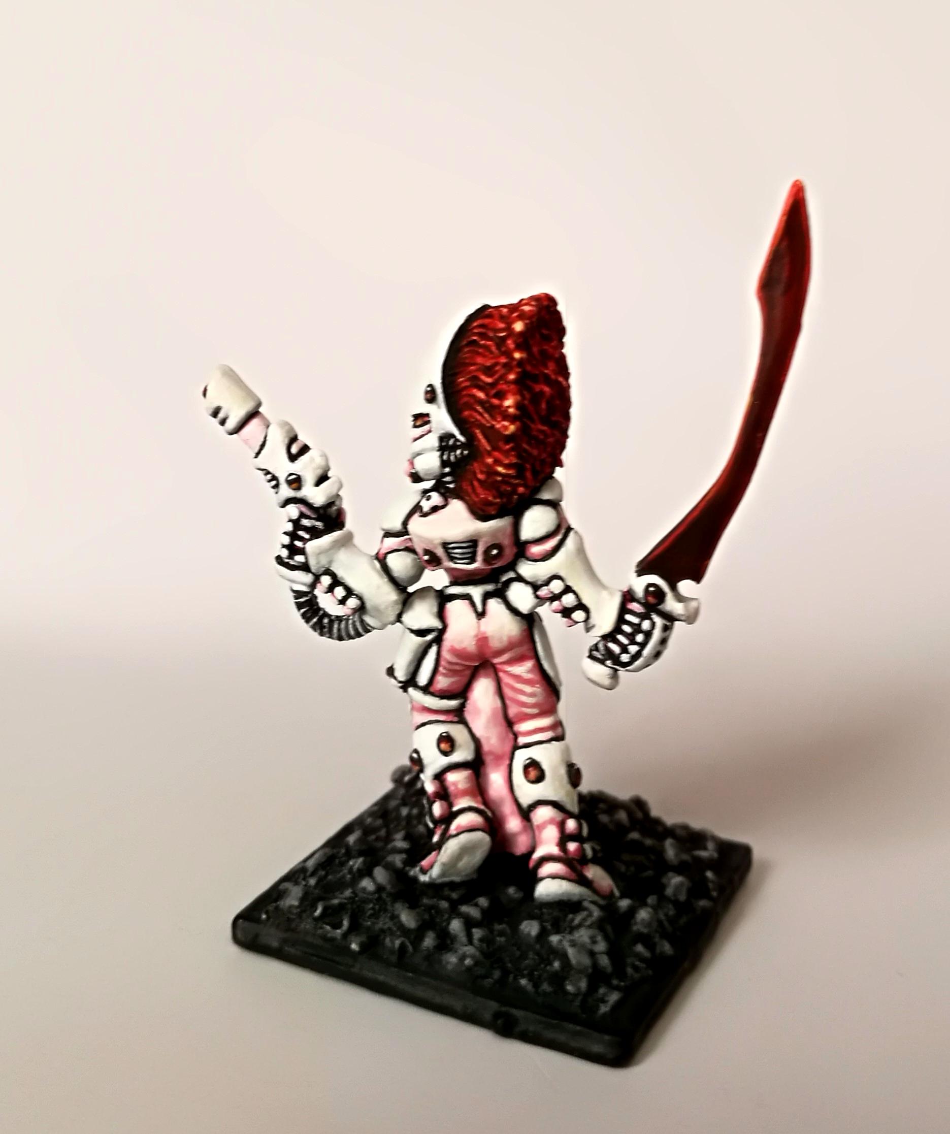 Howling banshee rear view