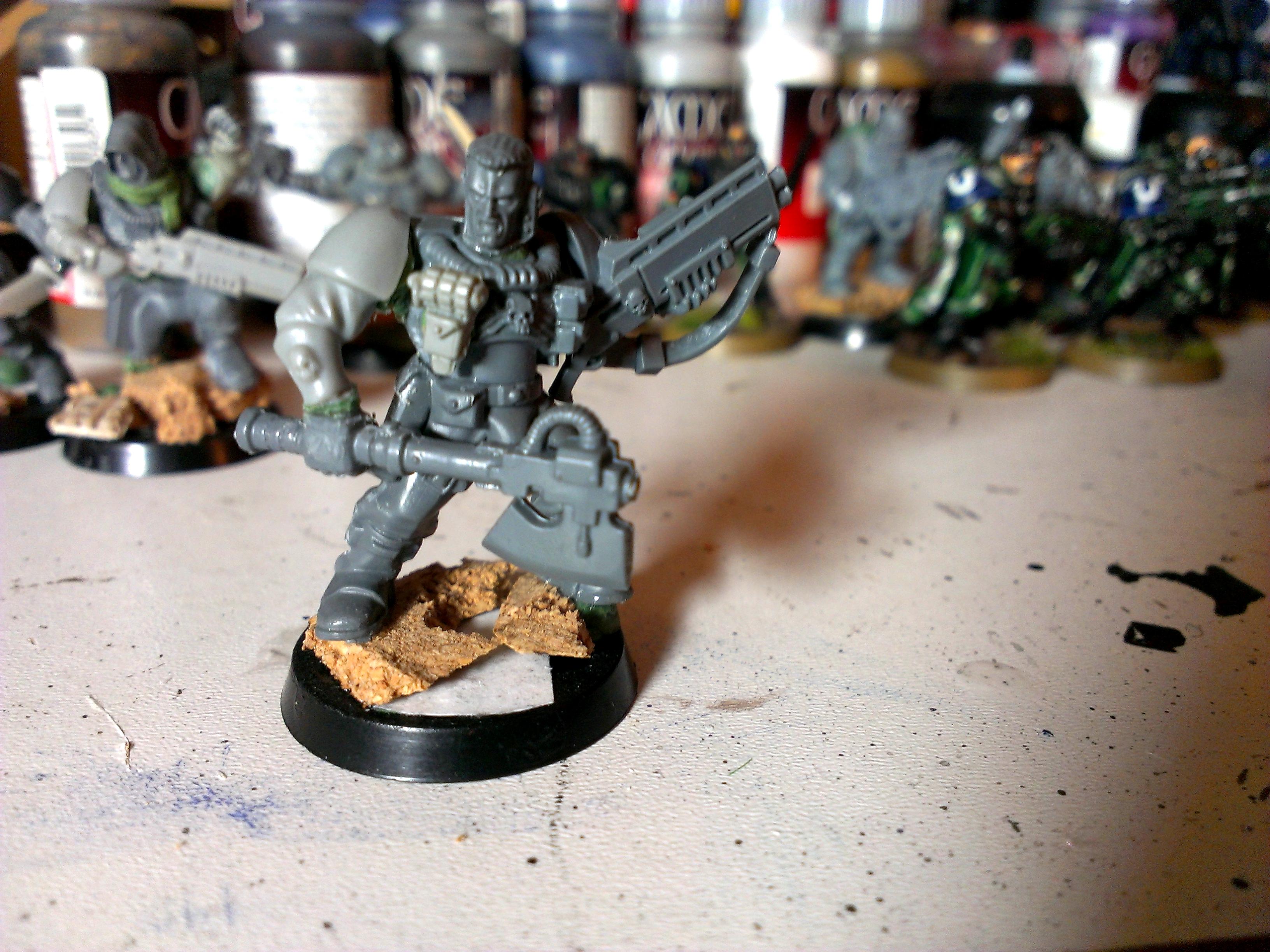 Kill Team, Scouts, Space Marines, Ultramarines, Work In Progress