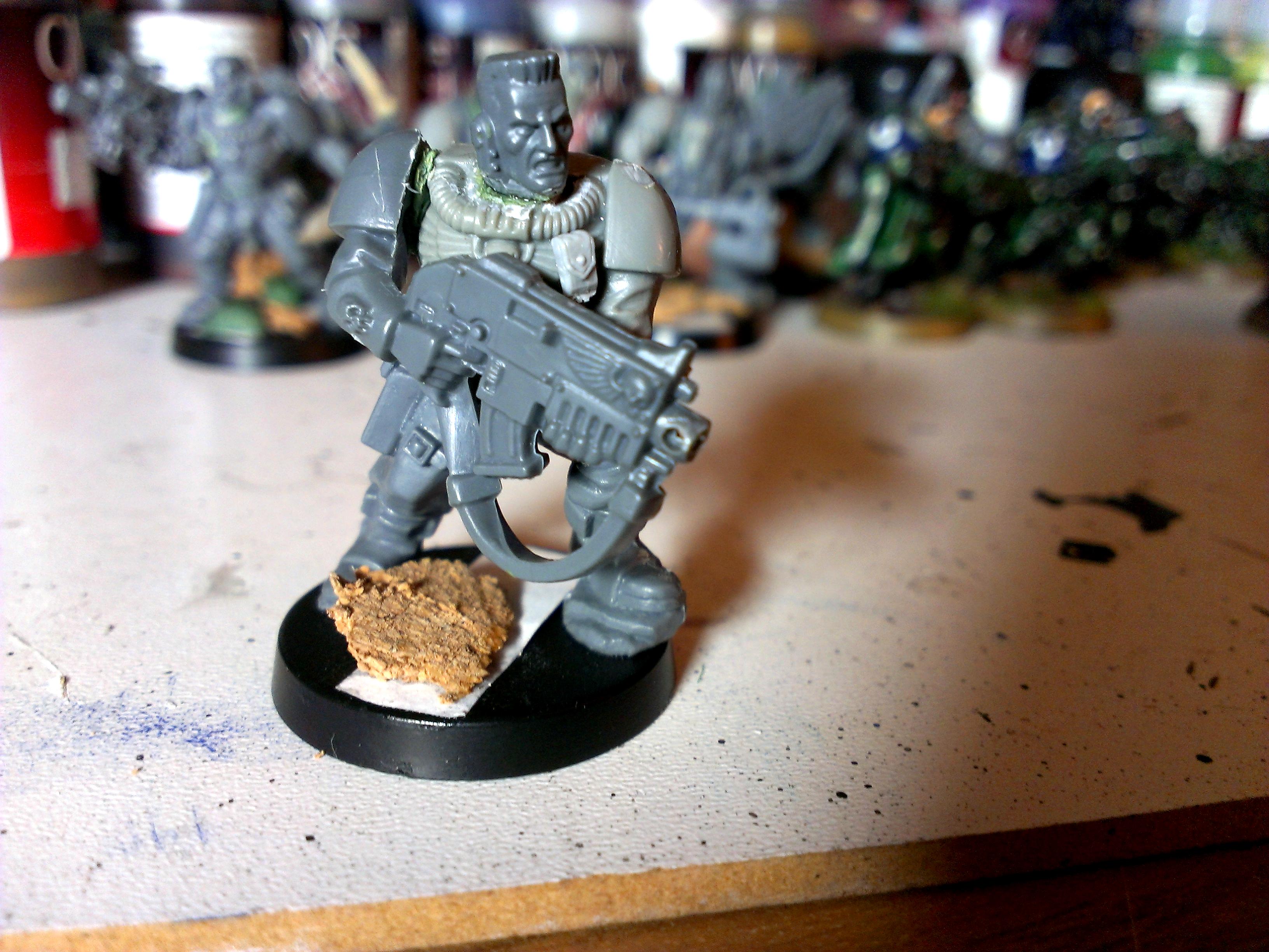 Kill Team, Scouts, Space Marines, Ultramarines, Work In Progress