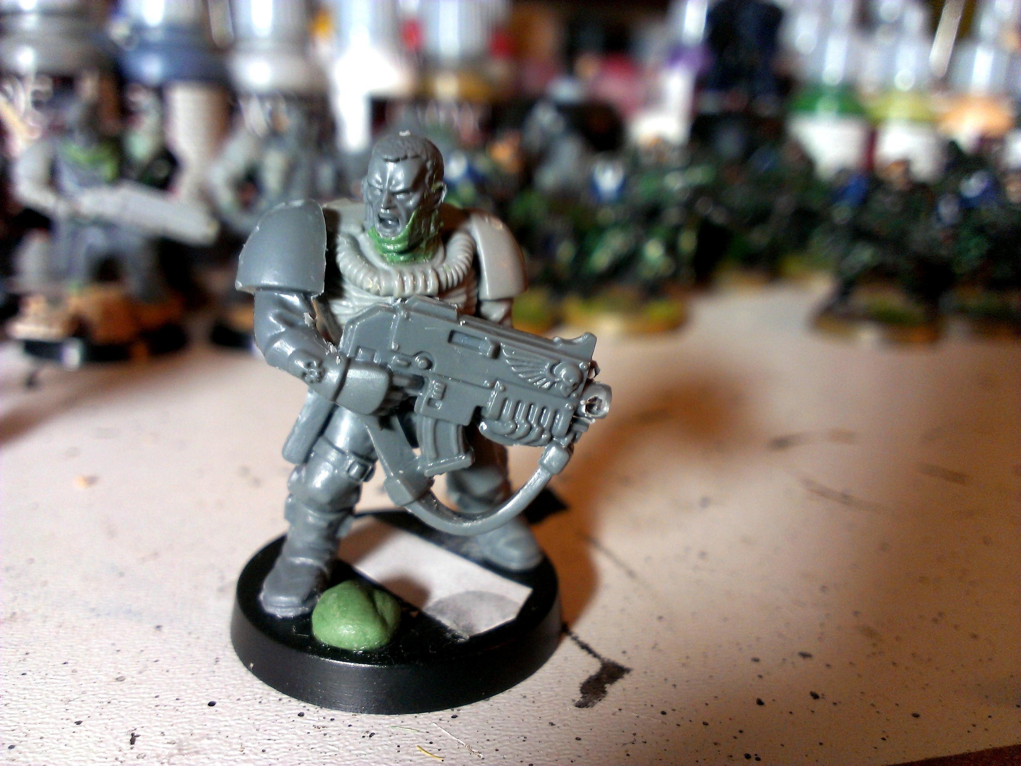 Kill Team, Scouts, Space Marines, Ultramarines, Work In Progress