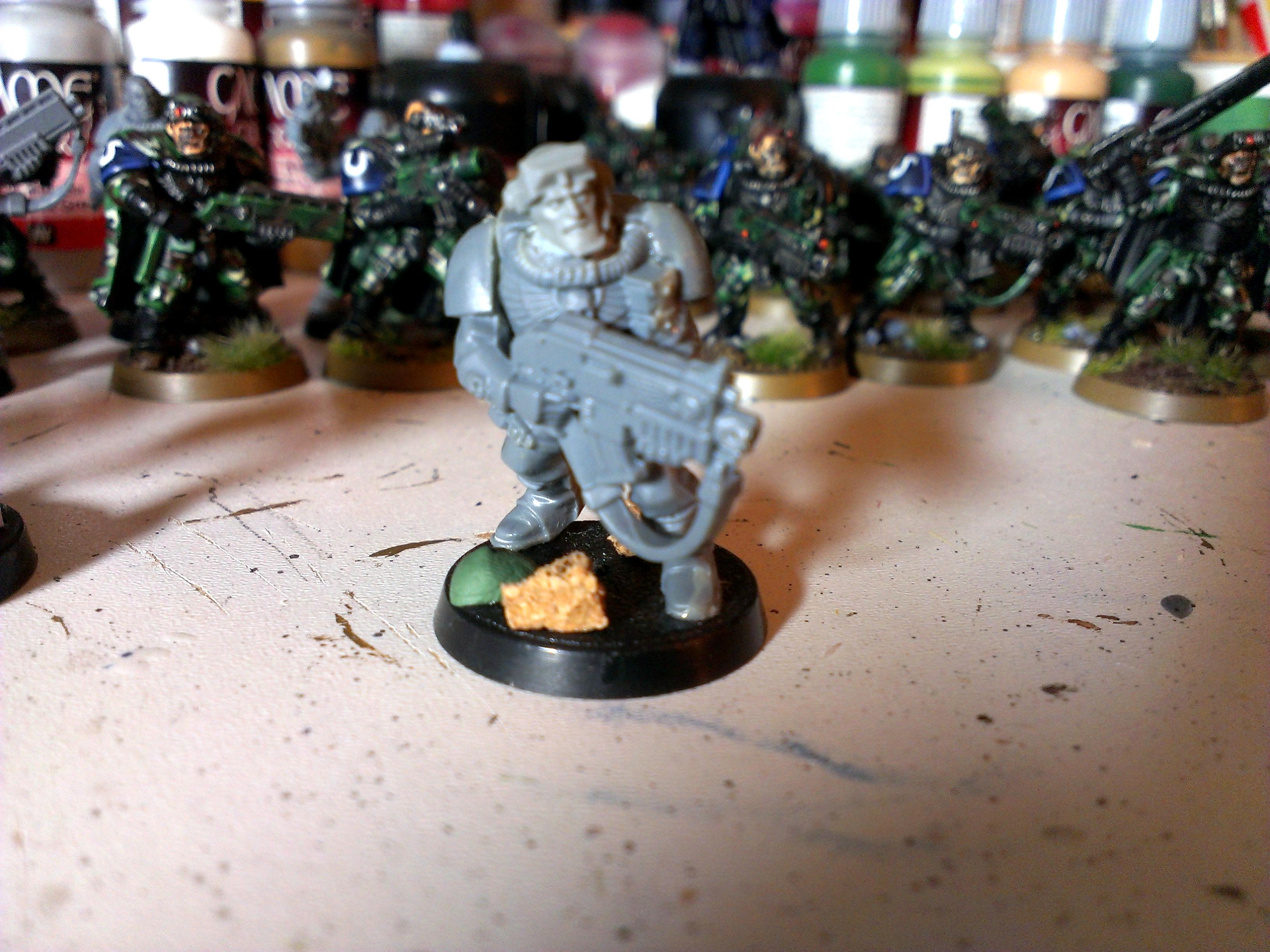Kill Team, Scouts, Space Marines, Ultramarines, Work In Progress