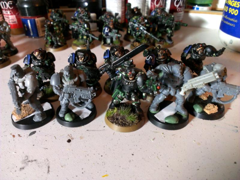 Kill Team, Scouts, Space Marines, Ultramarines, Work In Progress ...