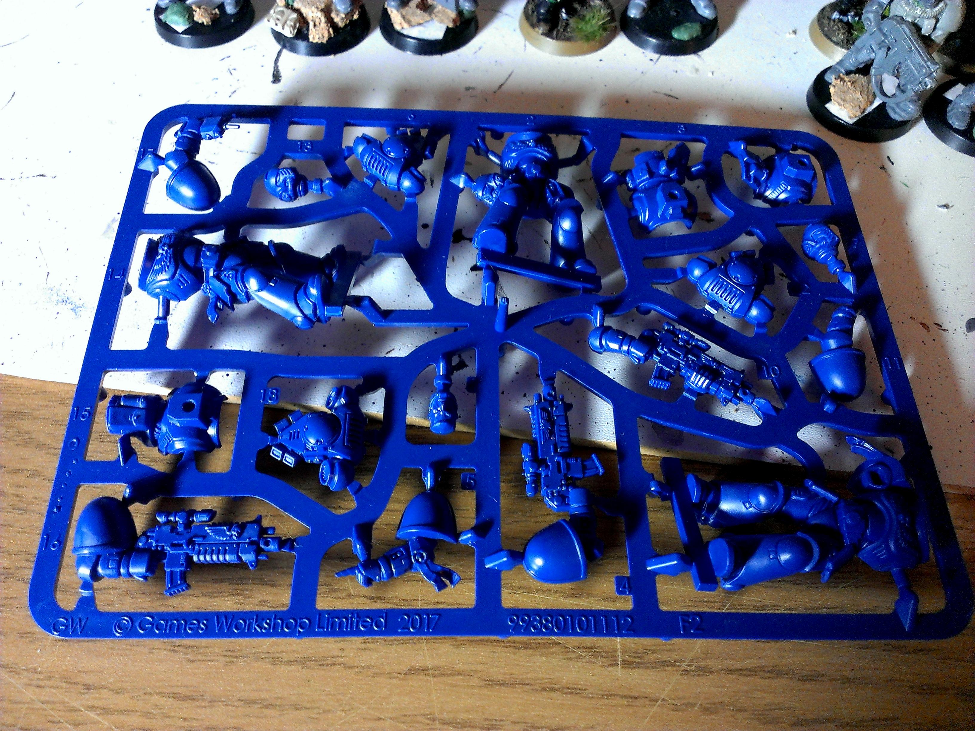 Kill Team, Scouts, Space Marines, Ultramarines, Work In Progress