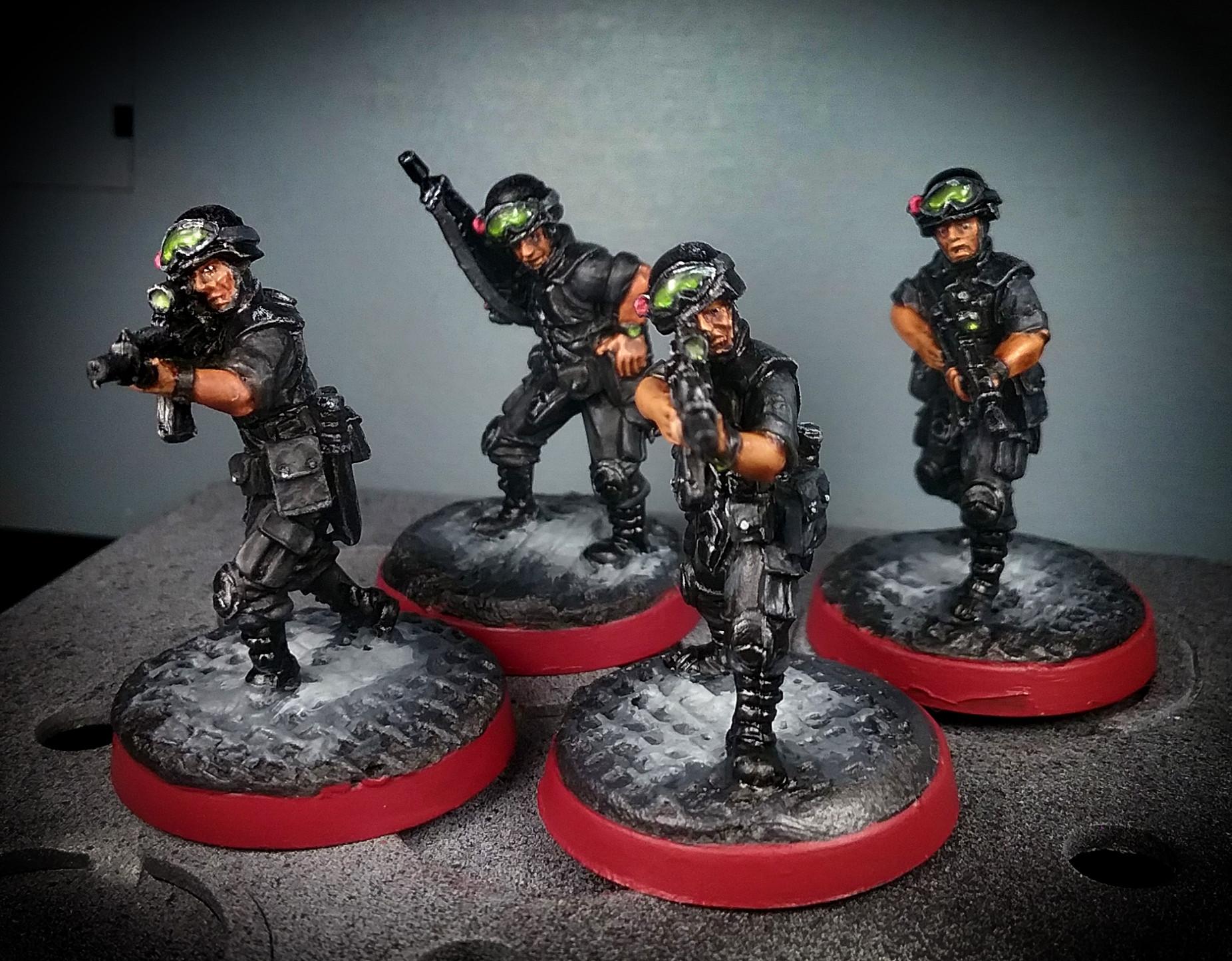 28mm Battlestar Galactica Miniatures, Battlestar Galactica, Battlestar Galactica Miniatures, Cp Models, Near-future Troopers, Space Marines, Troopers