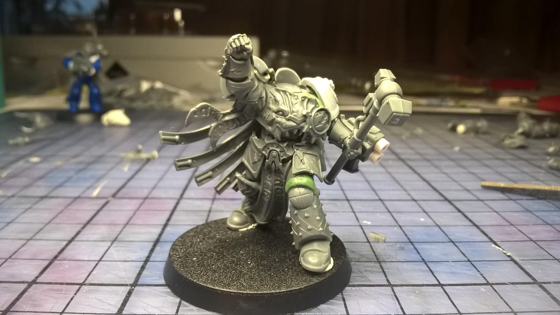 Conversion, Imperial Fists, Primaris, Solar Lions, Space Marines, Warhammer 40,000