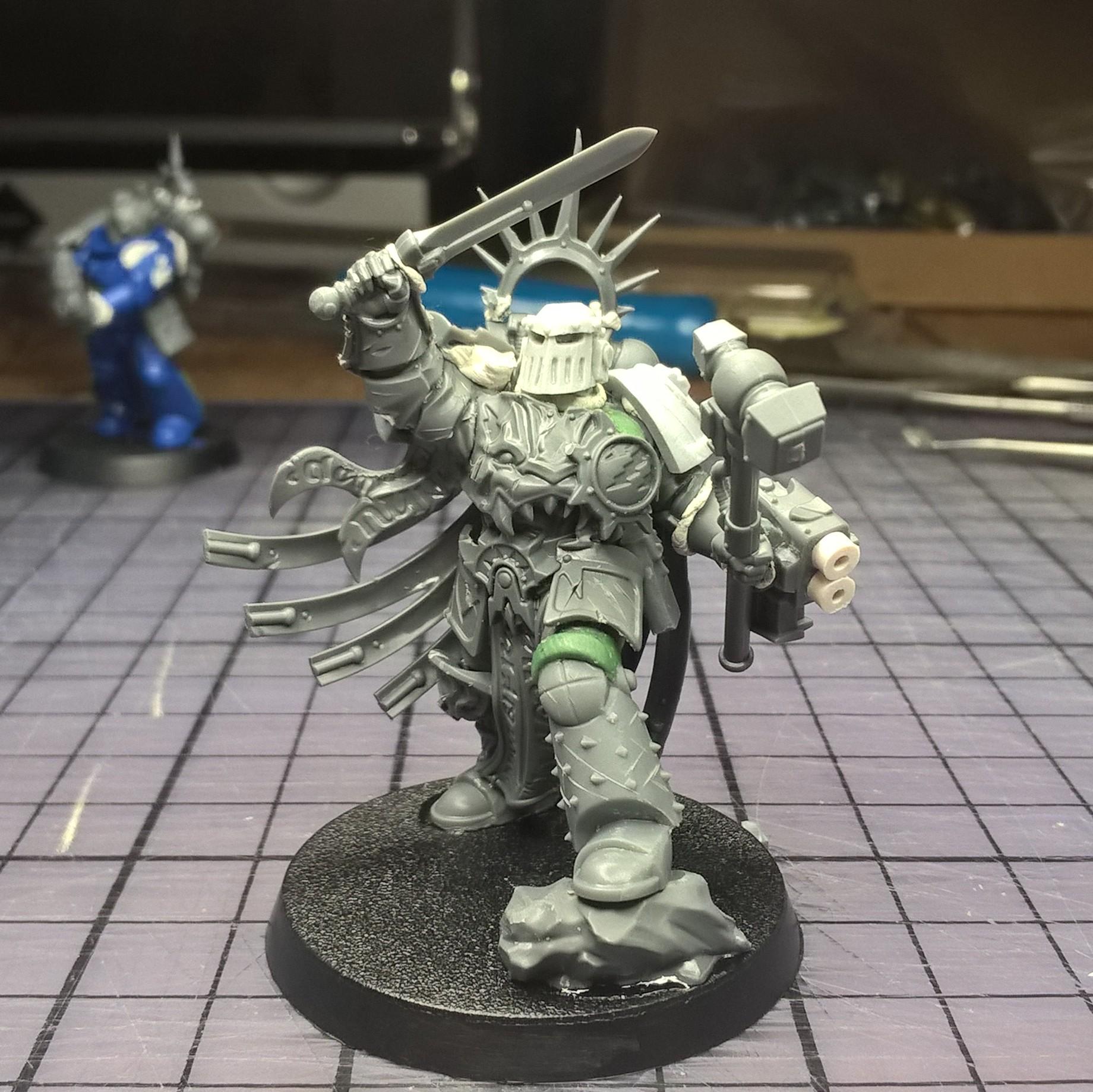 Conversion, Imperial Fists, Primaris, Solar Lions, Space Marines, Warhammer 40,000