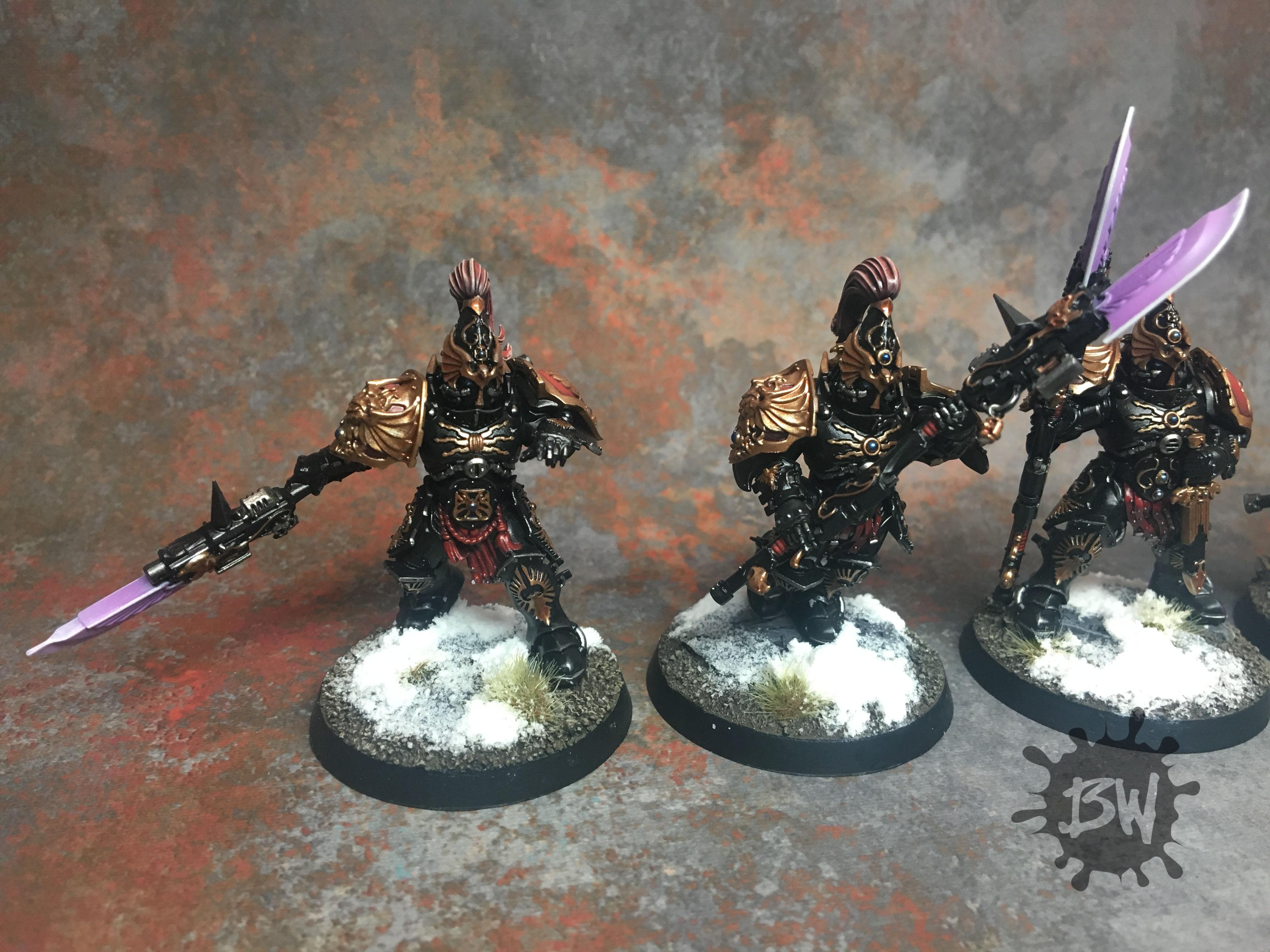 Adeptus Custodes, Custodian Guard Squad, Imperium, Warhammer 40,000.