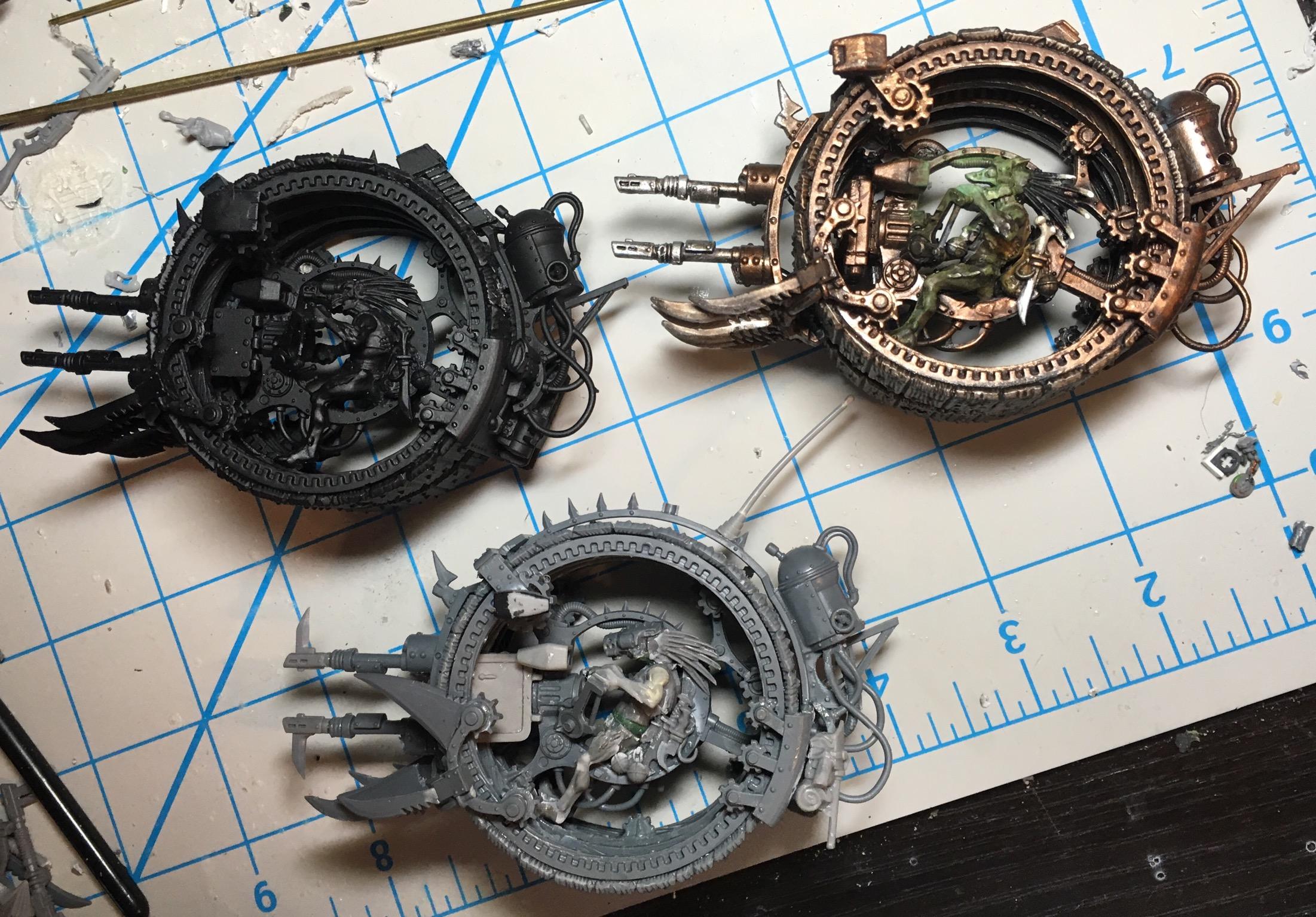 Kroot, Mercenary, Kroot Jungle Runners WIP 1