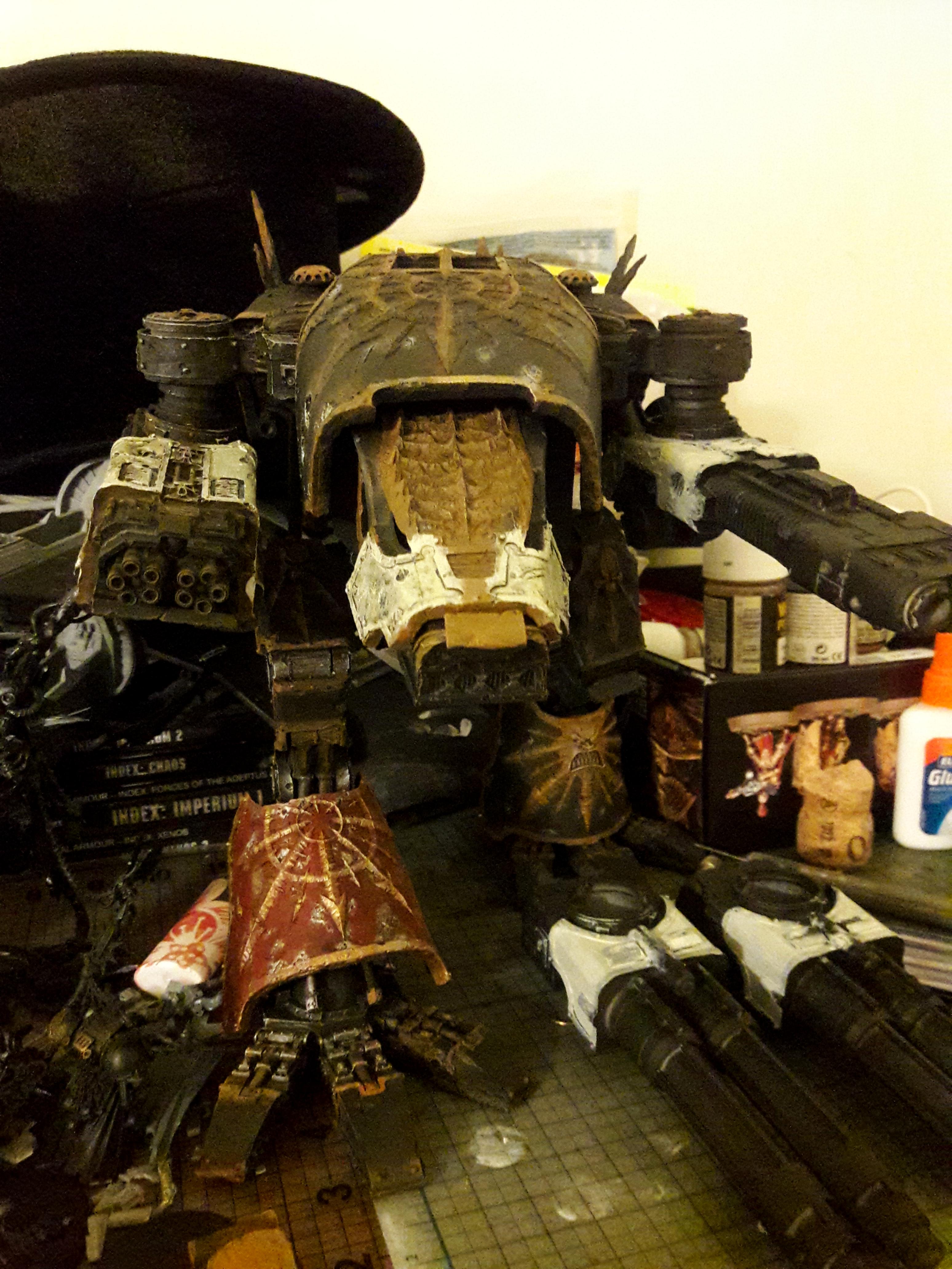 Chaos, Chaos Warhound Titan, Legio Mortis, Titan, Warhound