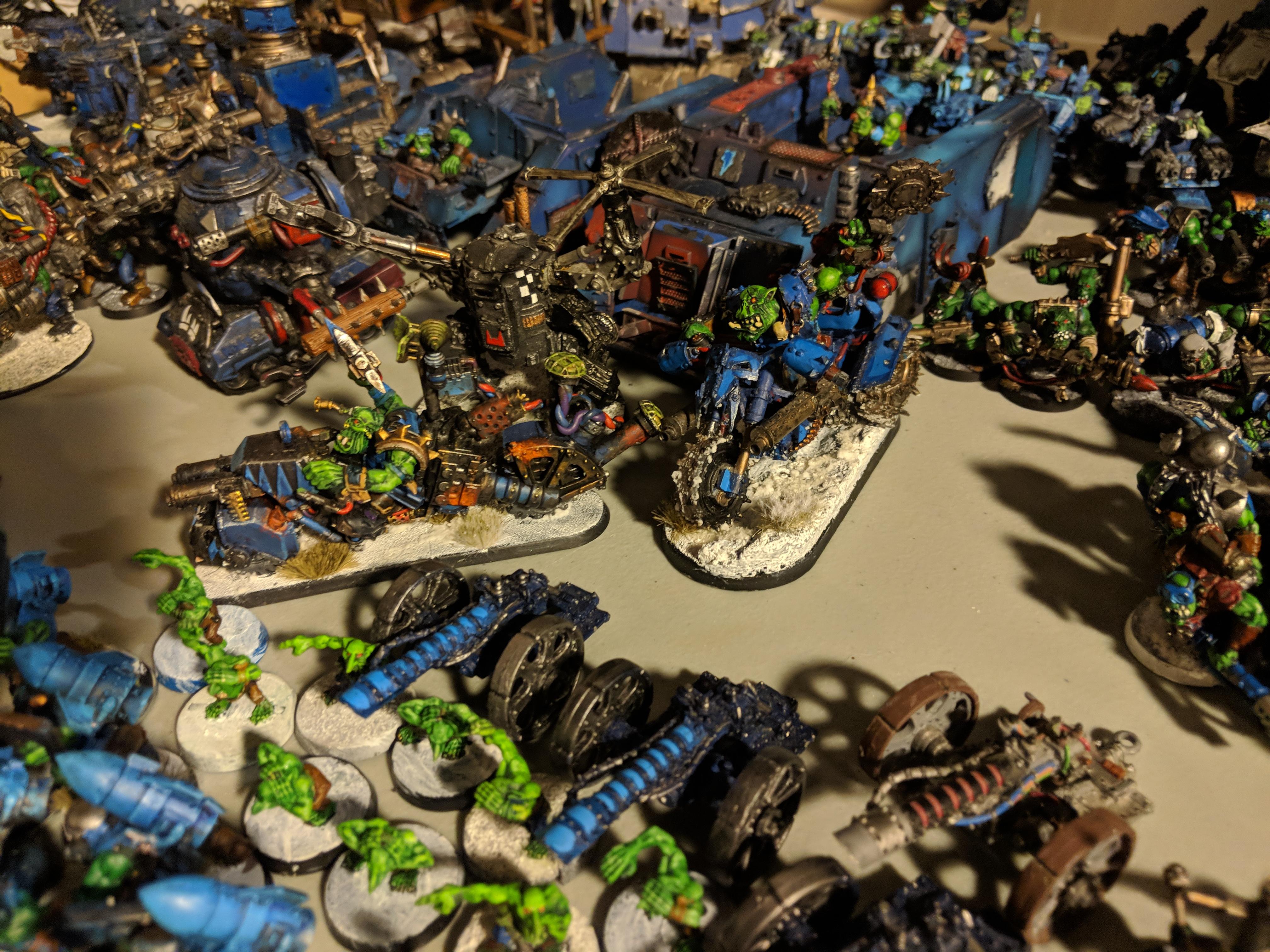Big Mek on Bike