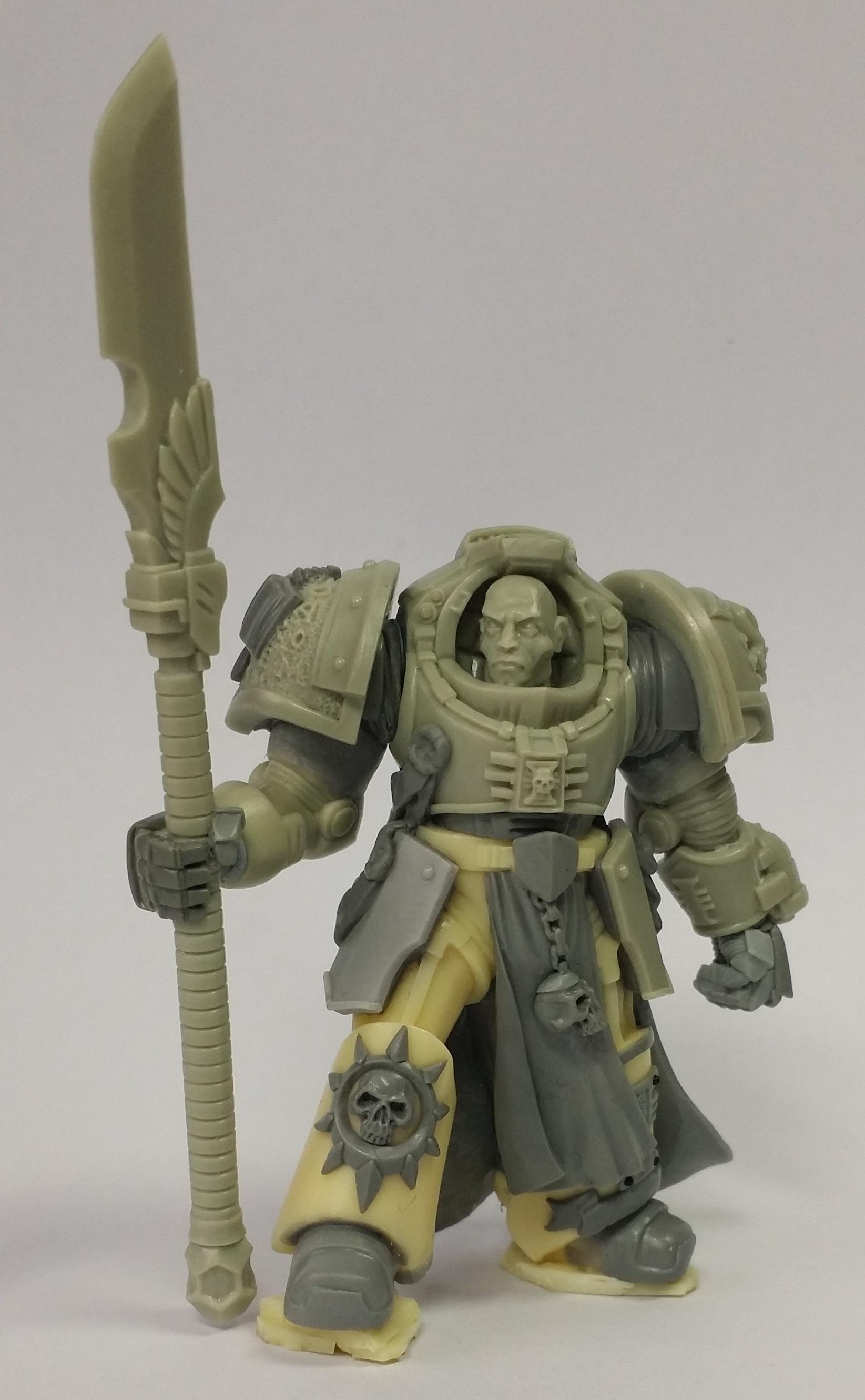Daemonhunter, Grey Knights, Silver Knight, True Scale Terminator, True Scale Terminator Silver Grey Knight Daemonhunter