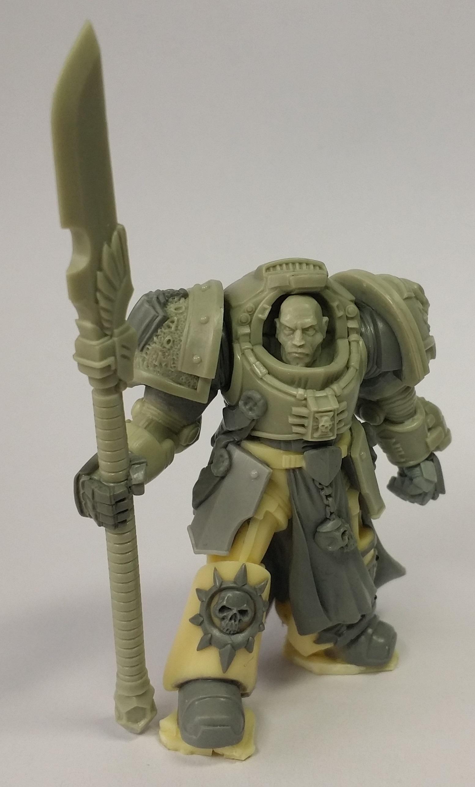 Daemonhunter, Grey Knights, Silver Knight, True Scale Terminator, True Scale Terminator Silver Grey Knight Daemonhunter