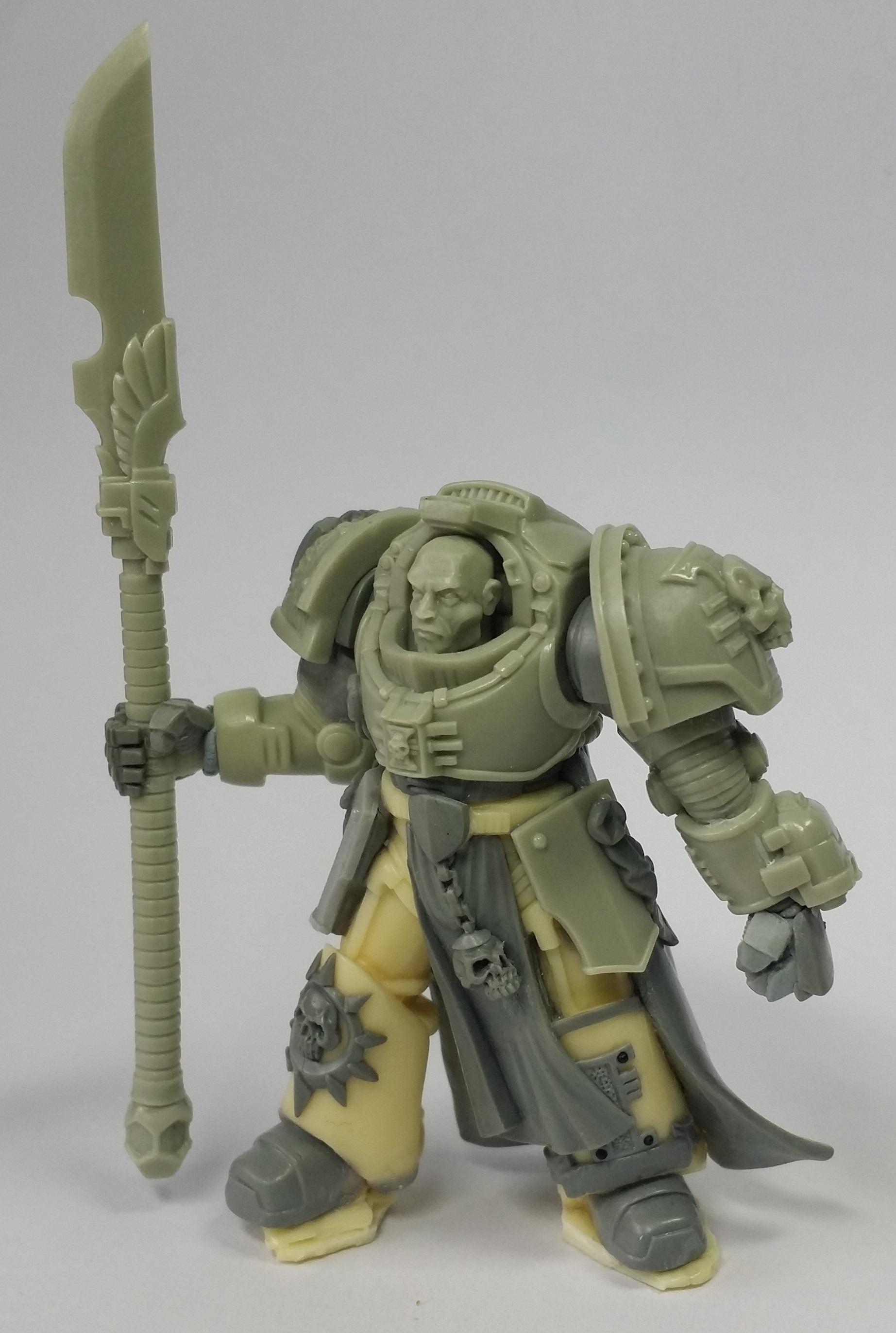 Daemonhunter, Grey Knights, Silver Knight, True Scale Terminator, True Scale Terminator Silver Grey Knight Daemonhunter