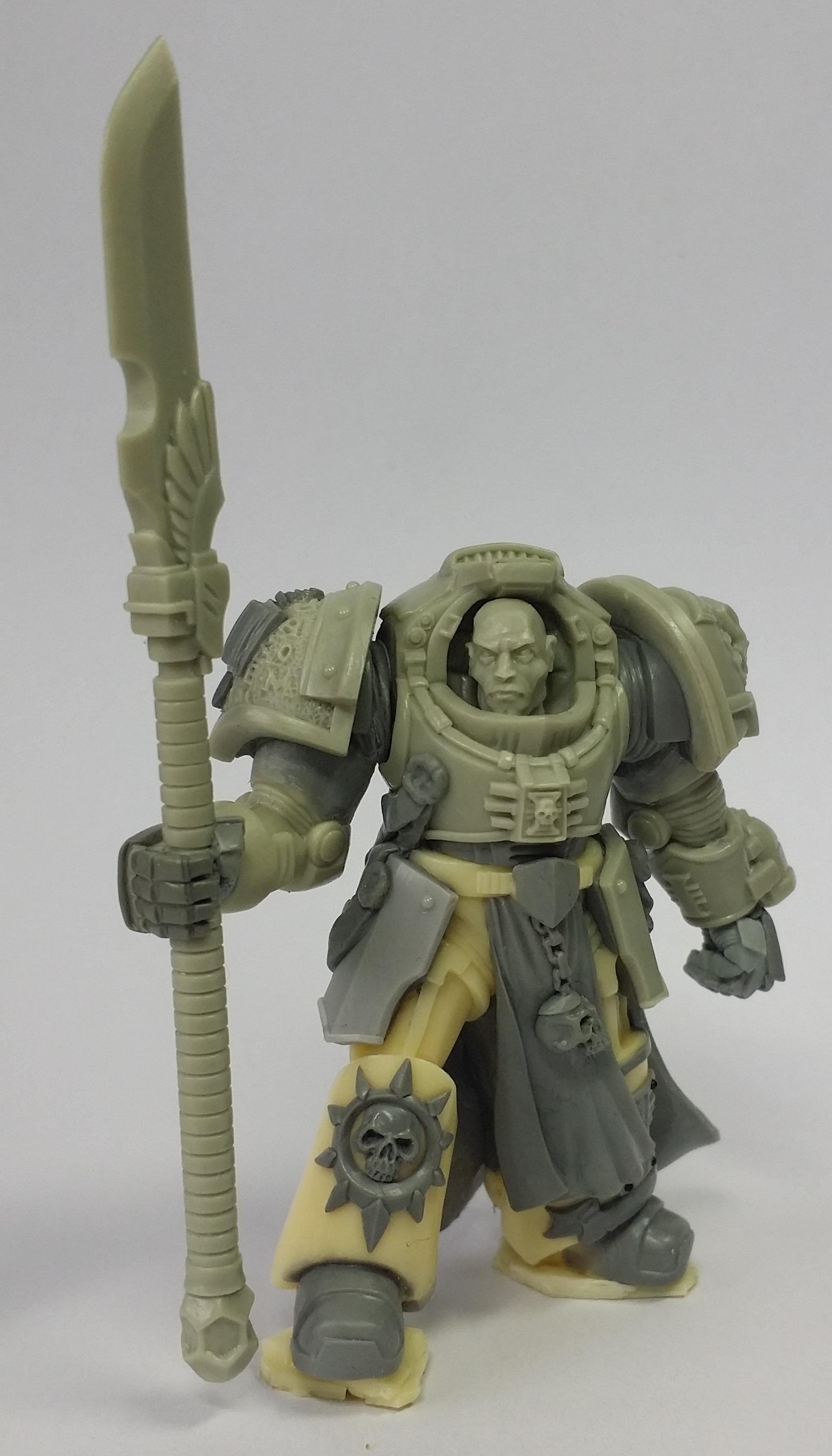 Daemonhunter, Grey Knights, Silver Knight, True Scale Terminator, True Scale Terminator Silver Grey Knight Daemonhunter