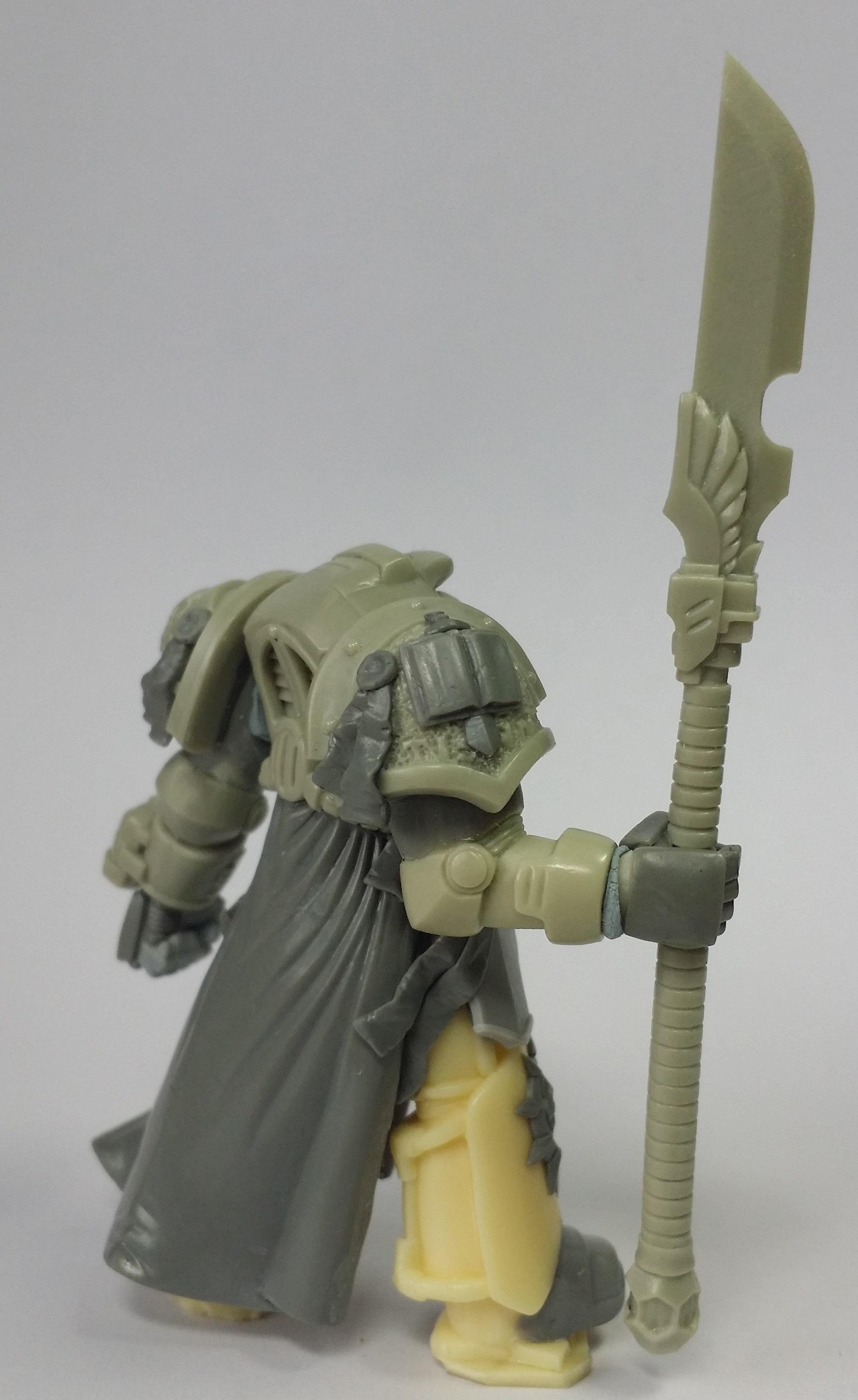 Daemonhunter, Grey Knights, Silver Knight, True Scale Terminator, True Scale Terminator Silver Grey Knight Daemonhunter