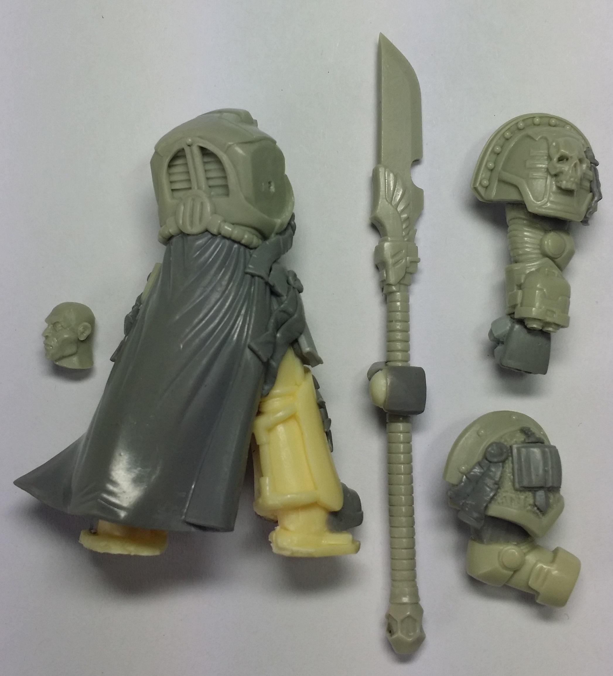 Daemonhunter, Grey Knights, Silver Knight, True Scale Terminator, True Scale Terminator Silver Grey Knight Daemonhunter
