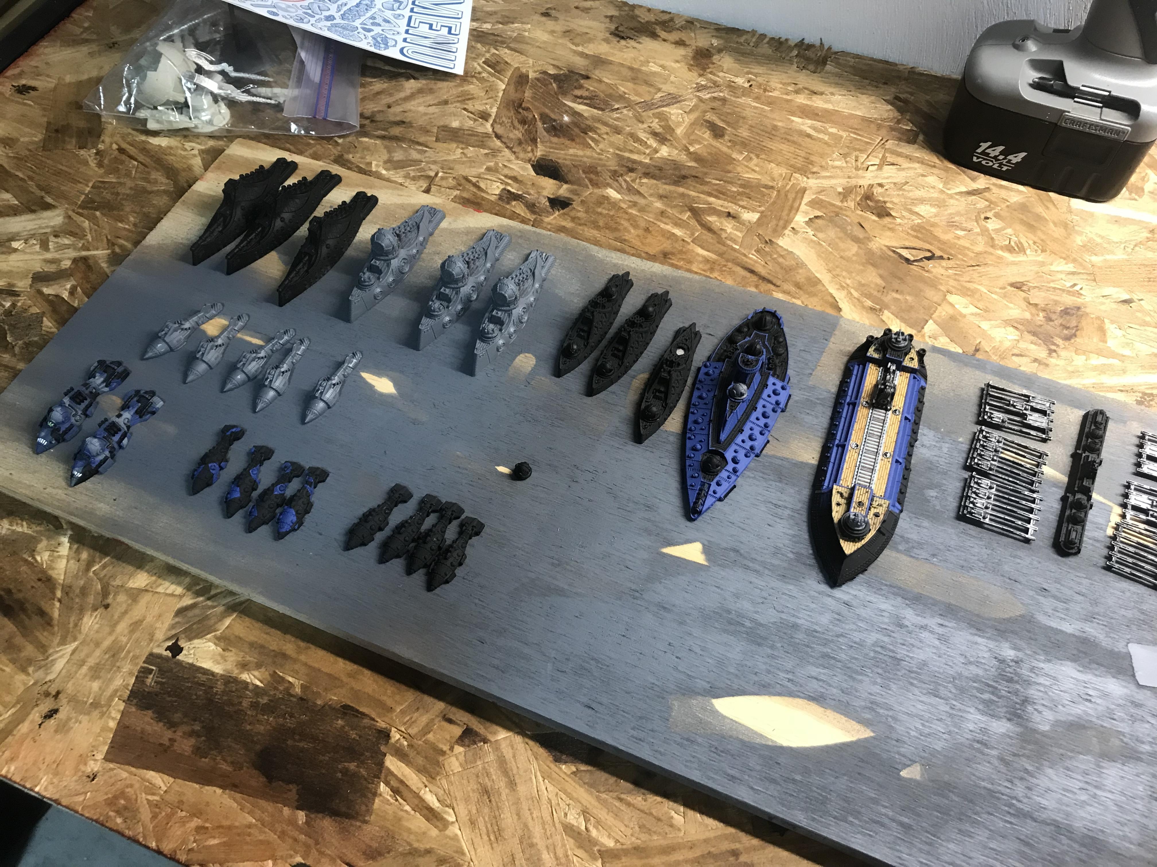 Dystopian Wars, Navy