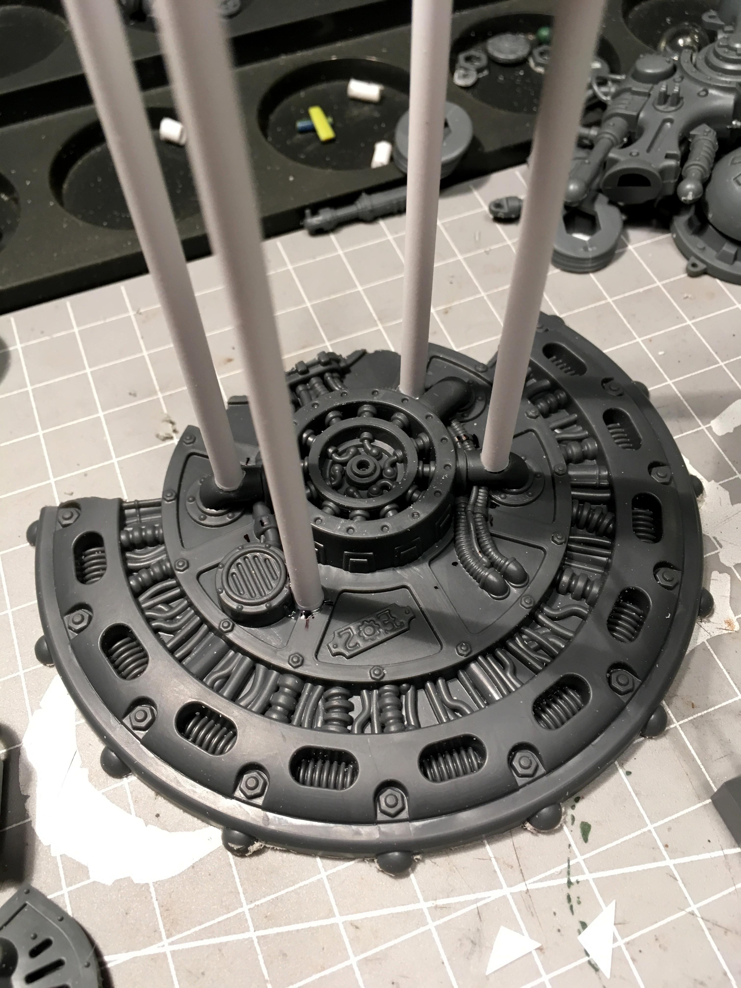 Imperial Knights, Magnetisation, Questoris, Warhammer 40,000, Work In Progress