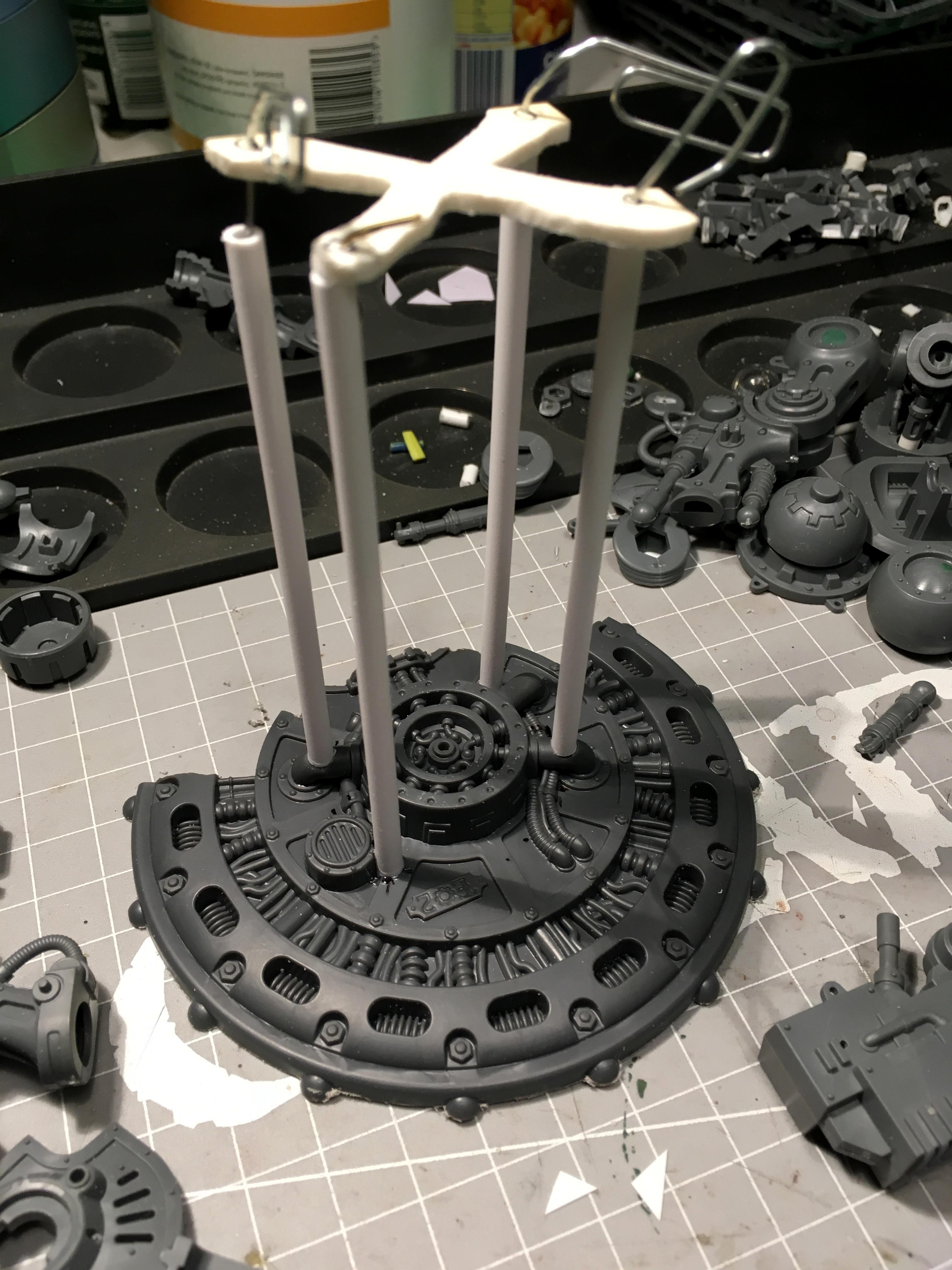 Imperial Knights, Magnetisation, Questoris, Warhammer 40,000, Work In Progress