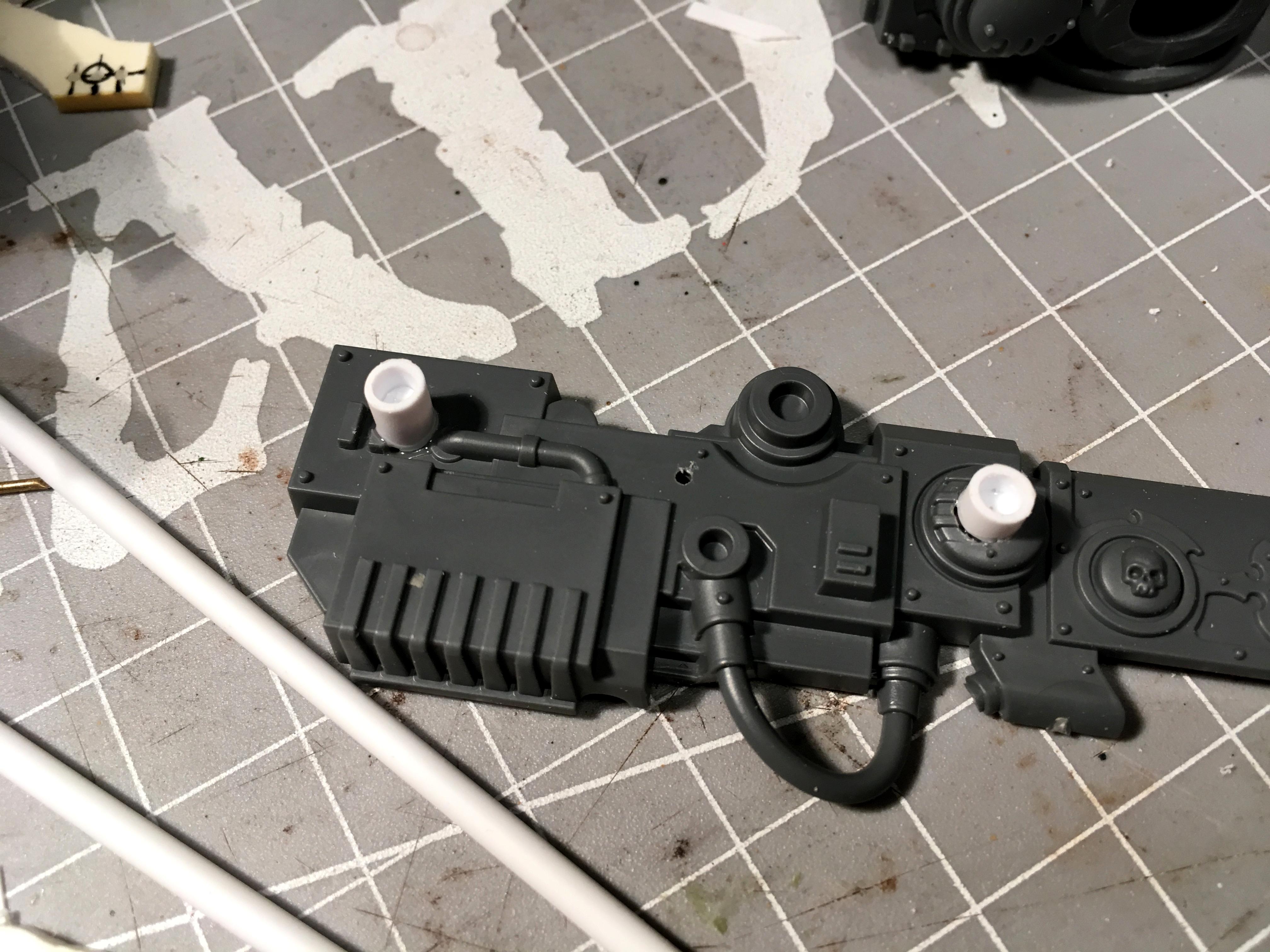 Imperial Knights, Magnetisation, Questoris, Warhammer 40,000, Work In Progress
