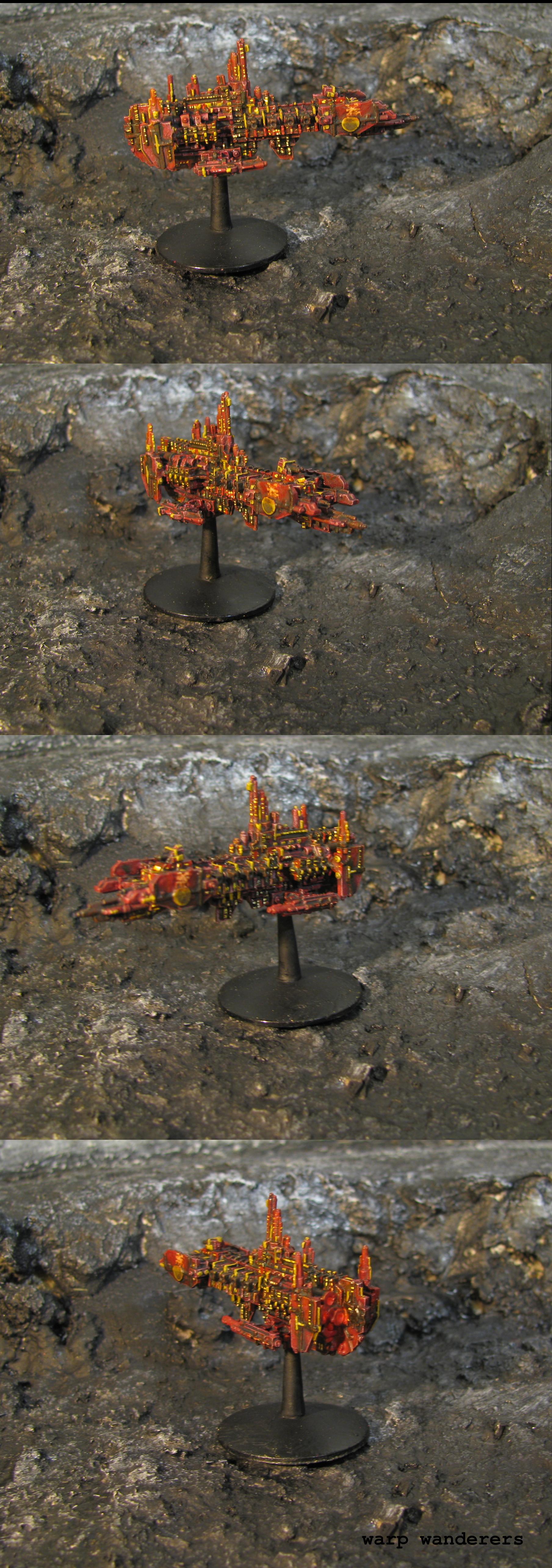 Battlefleet Gothic, Cruiser, Ship, Space, Strike