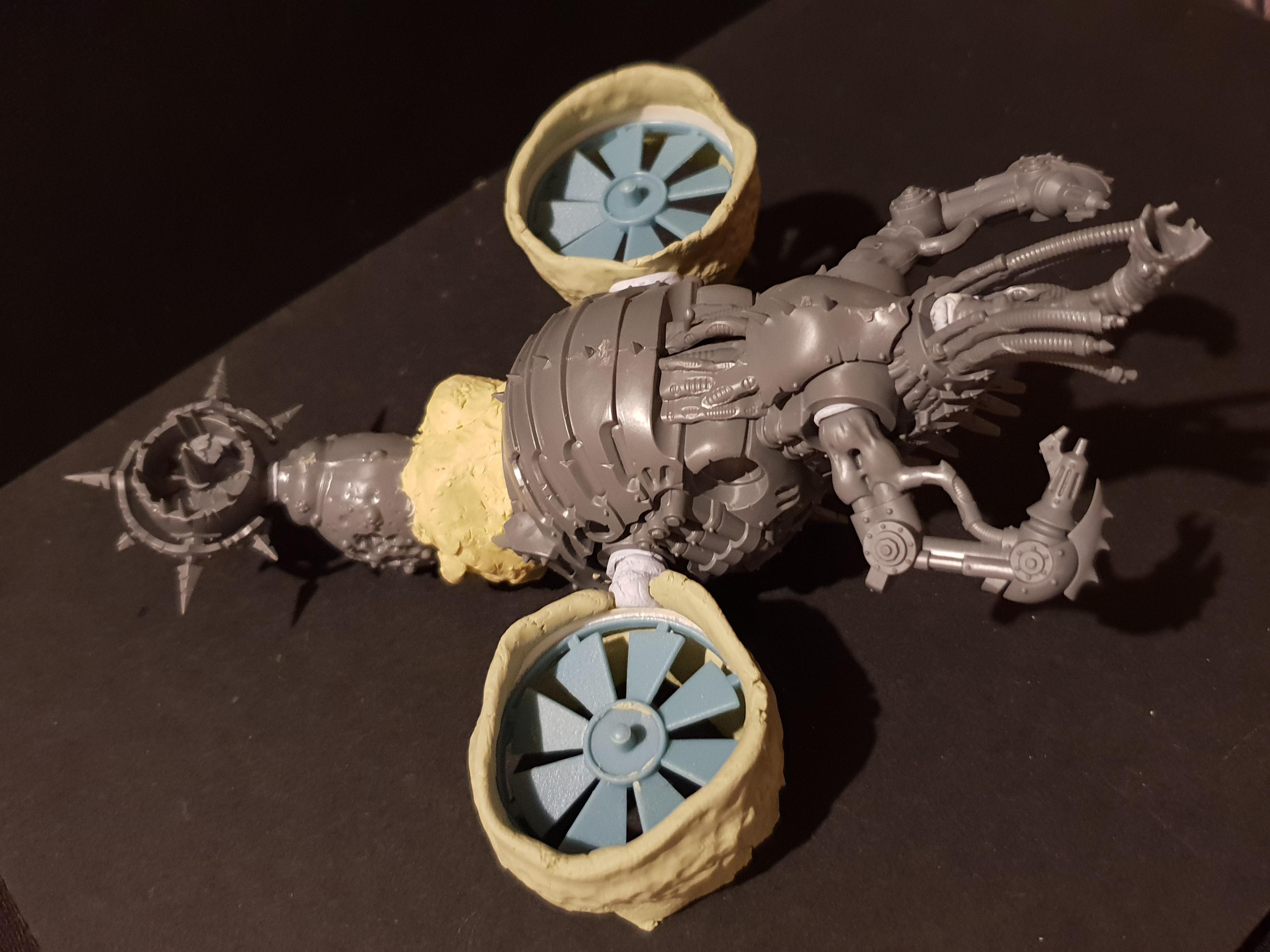 Chaos, Conversion, Drone, Nurgle, Warhammer 40,000, Work In Progress