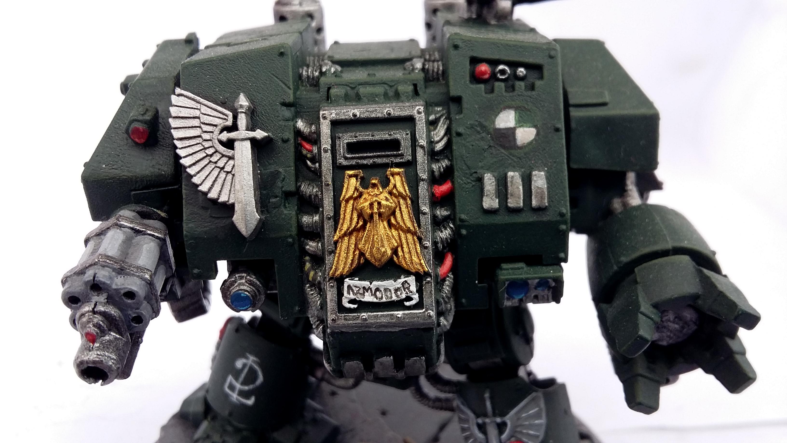 Angel, Castaferrum, Dark, Dreadnought, Pattern, Space, Space Marines