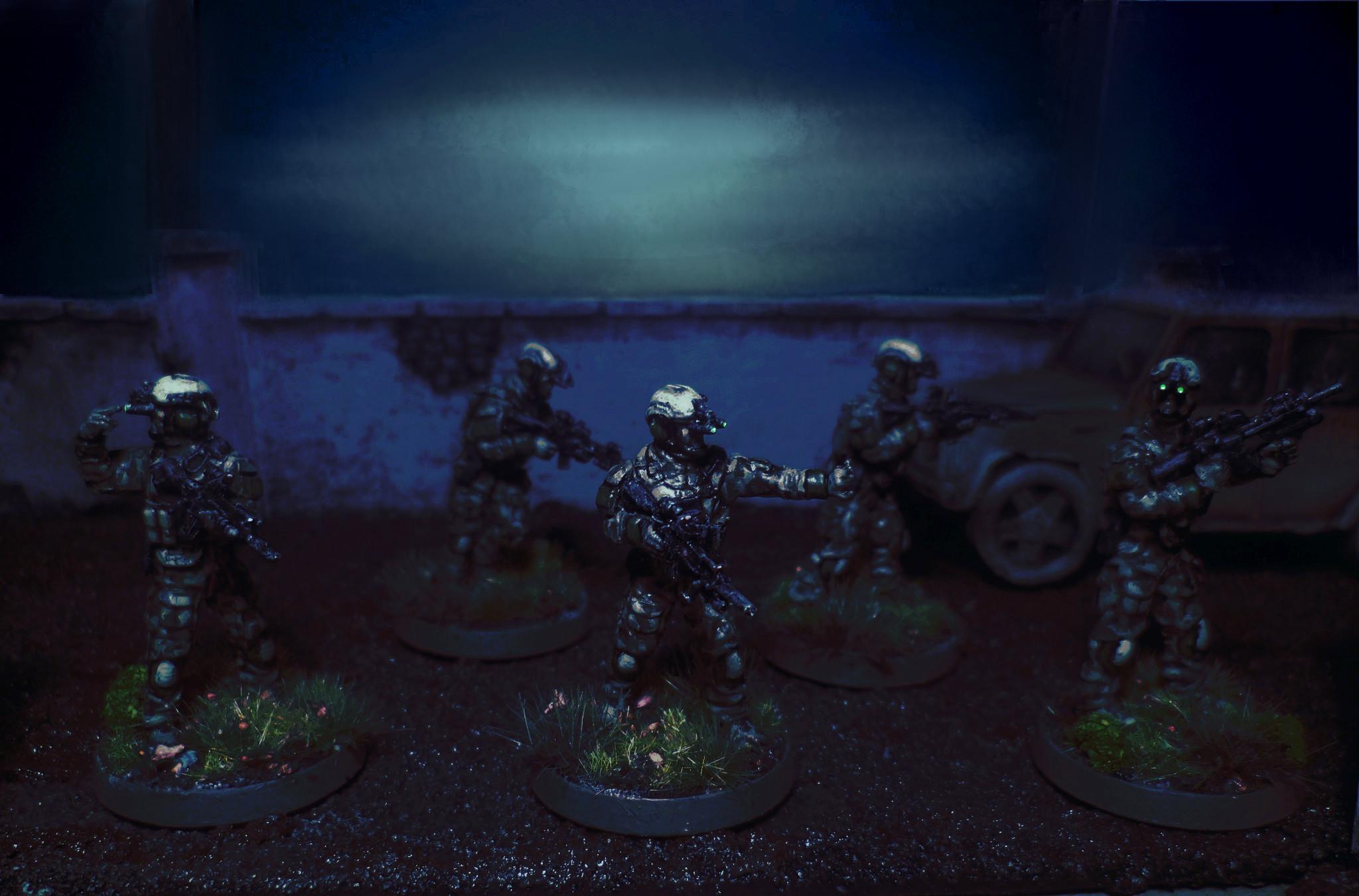 28mm, Modern, Night, Nvg, Ops, Spec, Special Forces