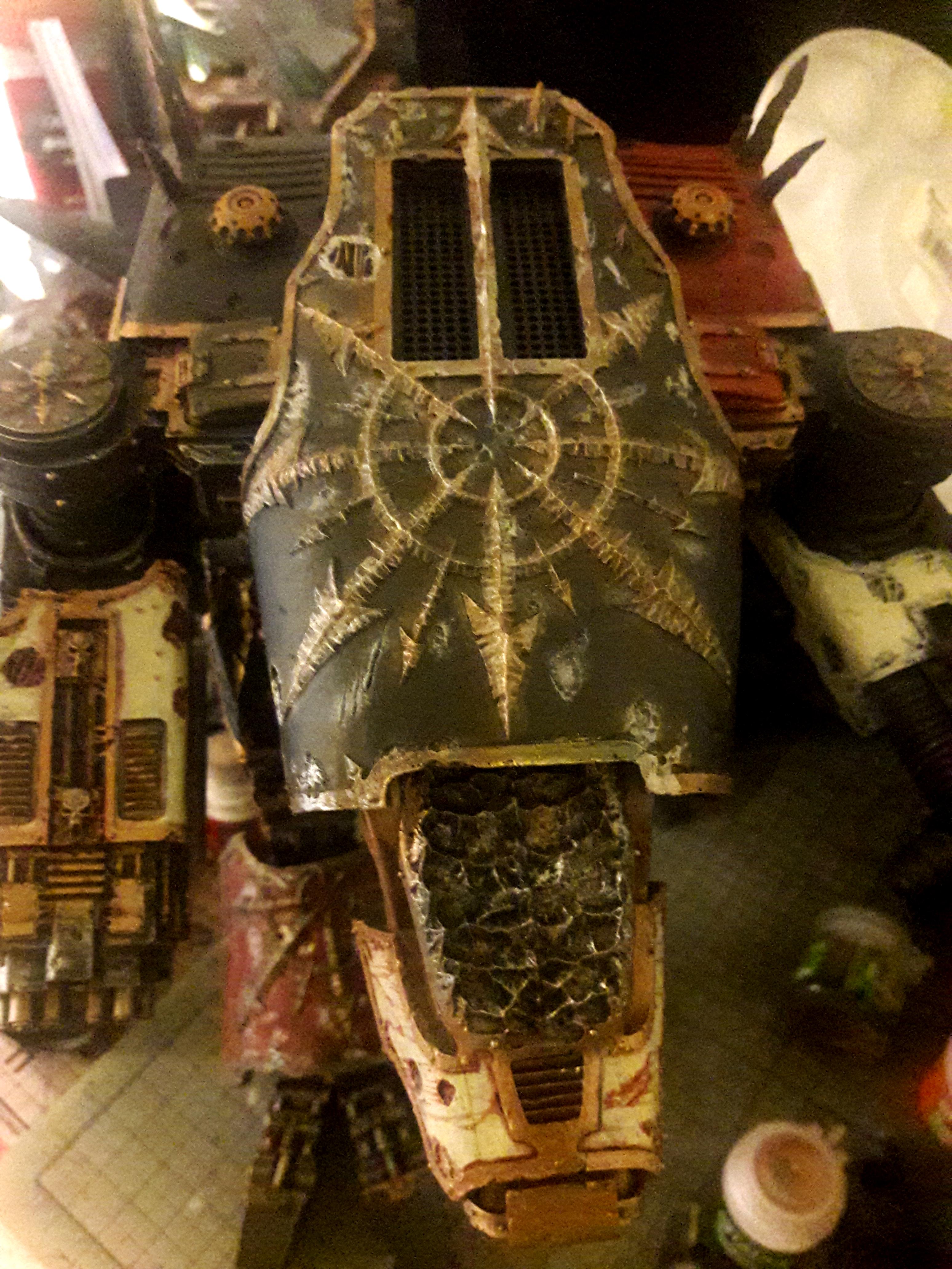 Chaos, Chaos Warhound Titan, Legio Mortis, Titan, Warhound