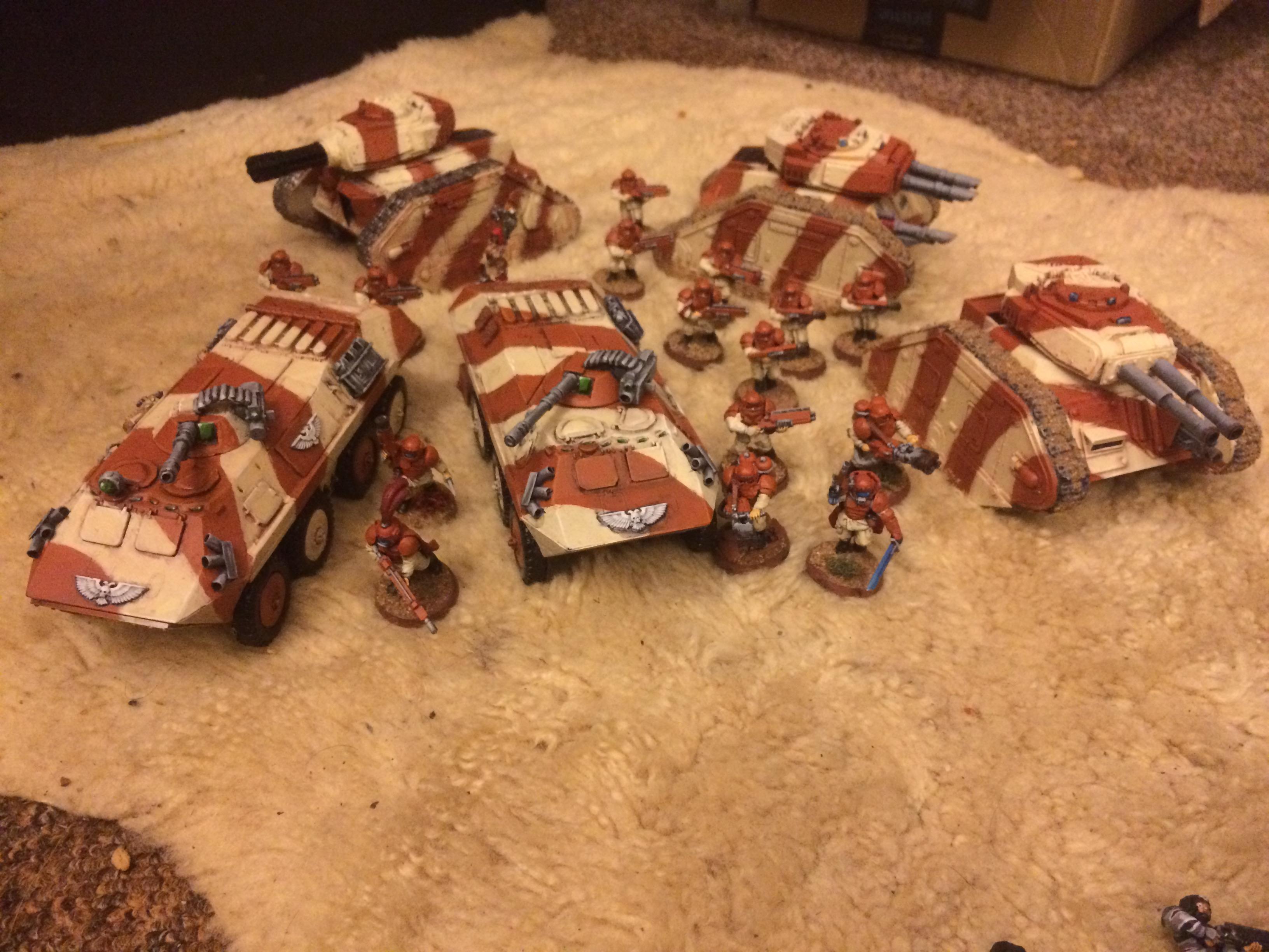 Apc, Desert, Imperial Guard, Leman Russ, Tank