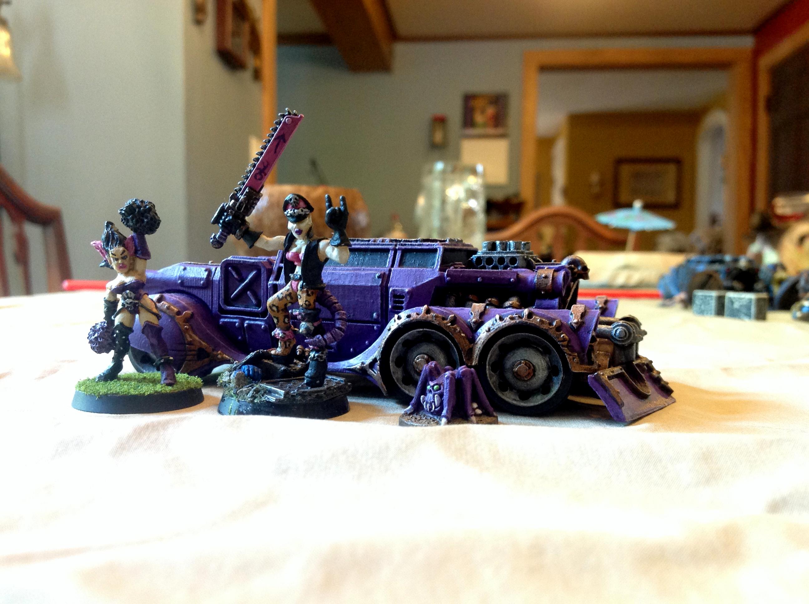Cars, Female, Limo, Slaanesh, Wargames Exclusive