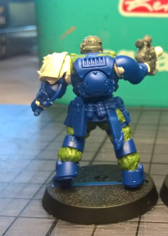 Conversion, Imperial Fists, Primaris, Solar Lions, Space Marines, Warhammer 40,000