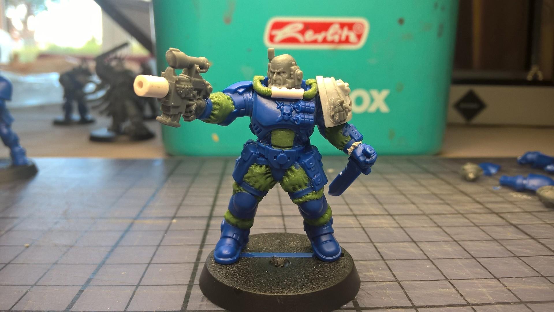 Conversion, Imperial Fists, Primaris, Solar Lions, Space Marines, Warhammer 40,000