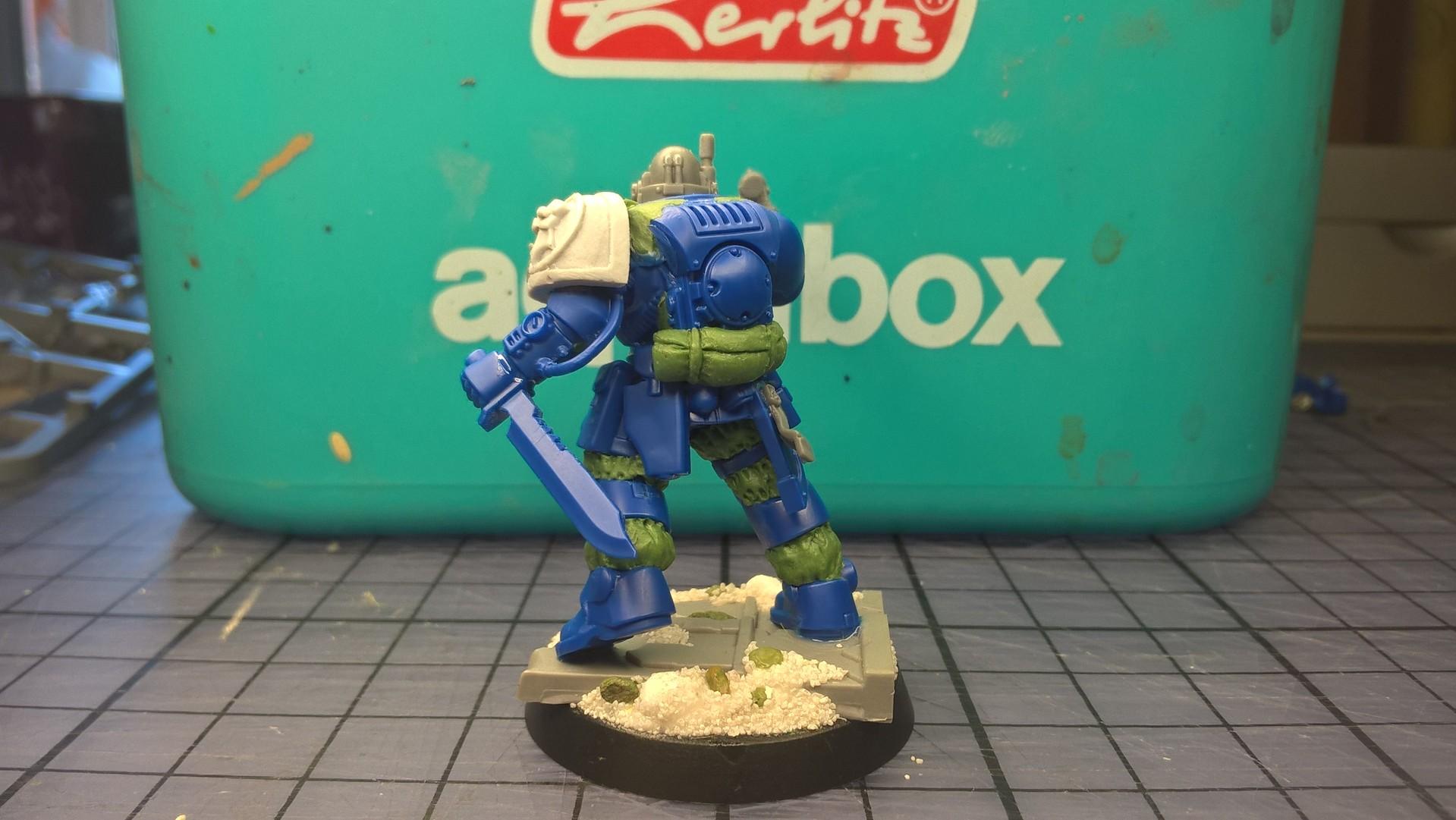 Conversion, Imperial Fists, Primaris, Solar Lions, Space Marines, Warhammer 40,000