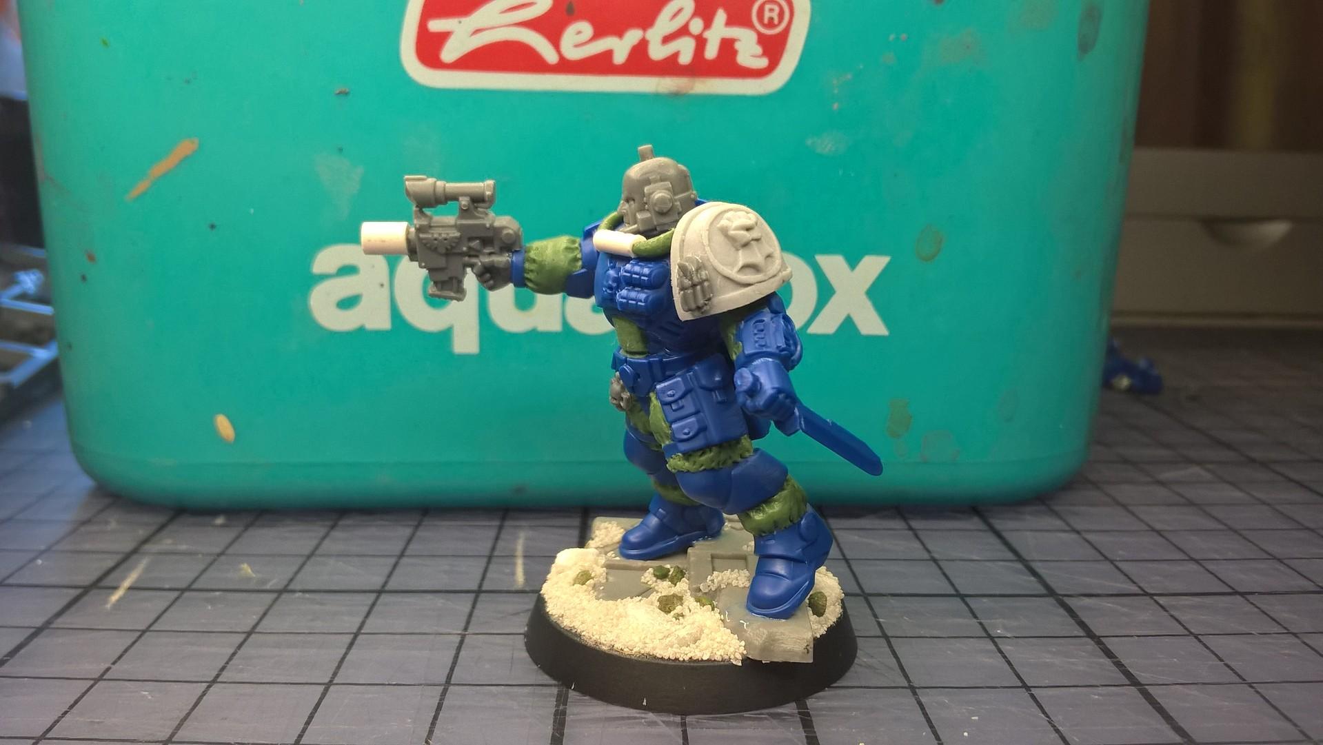 Conversion, Imperial Fists, Primaris, Solar Lions, Space Marines, Warhammer 40,000