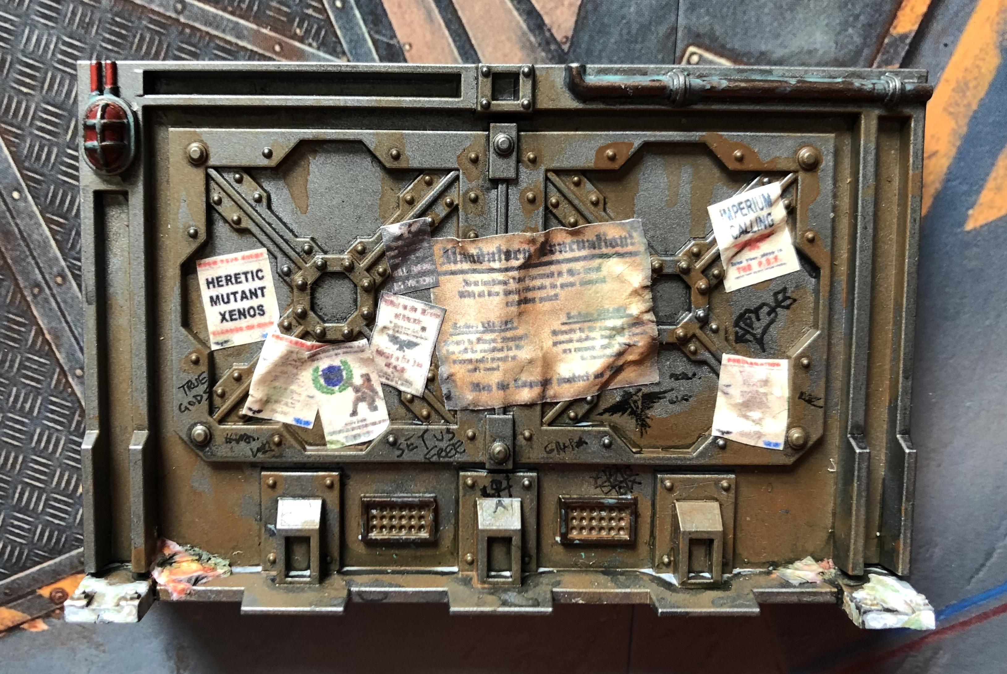 Door, Necromunda, Terrain