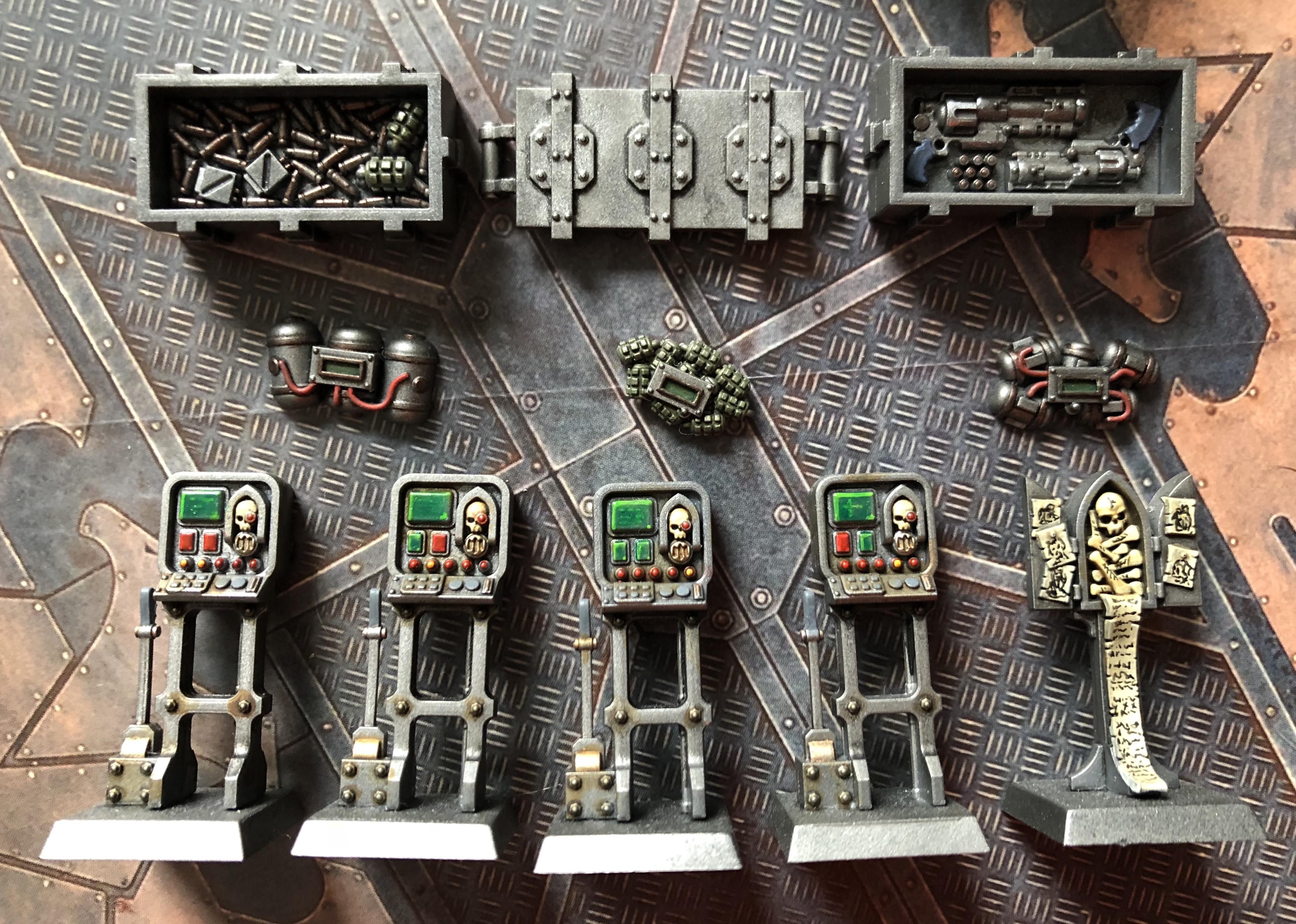 Necromunda, Consoles n crates