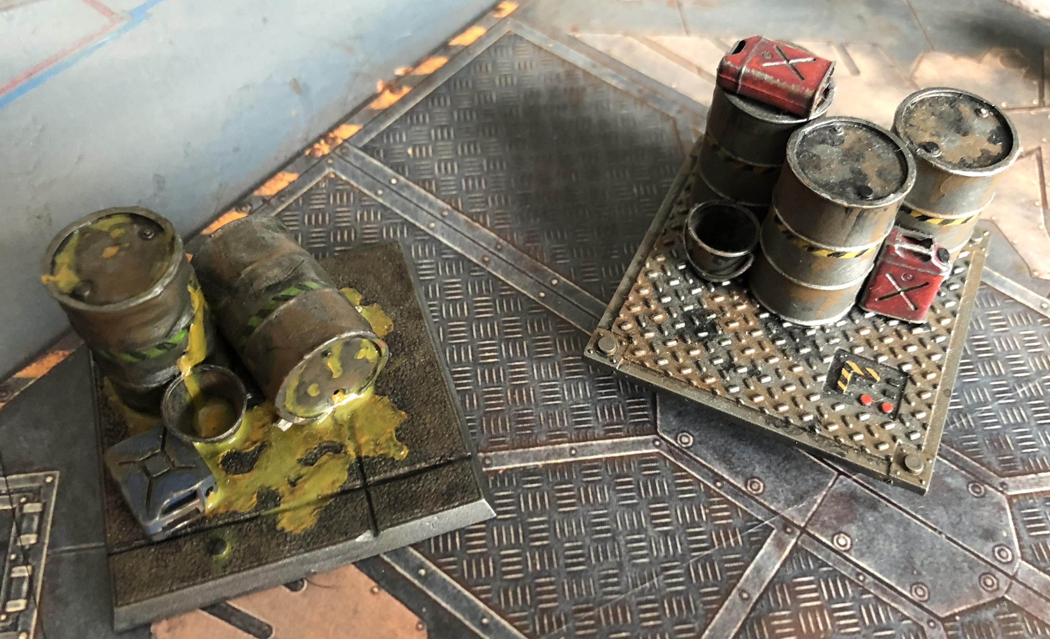 Necromunda, Barrel hazards