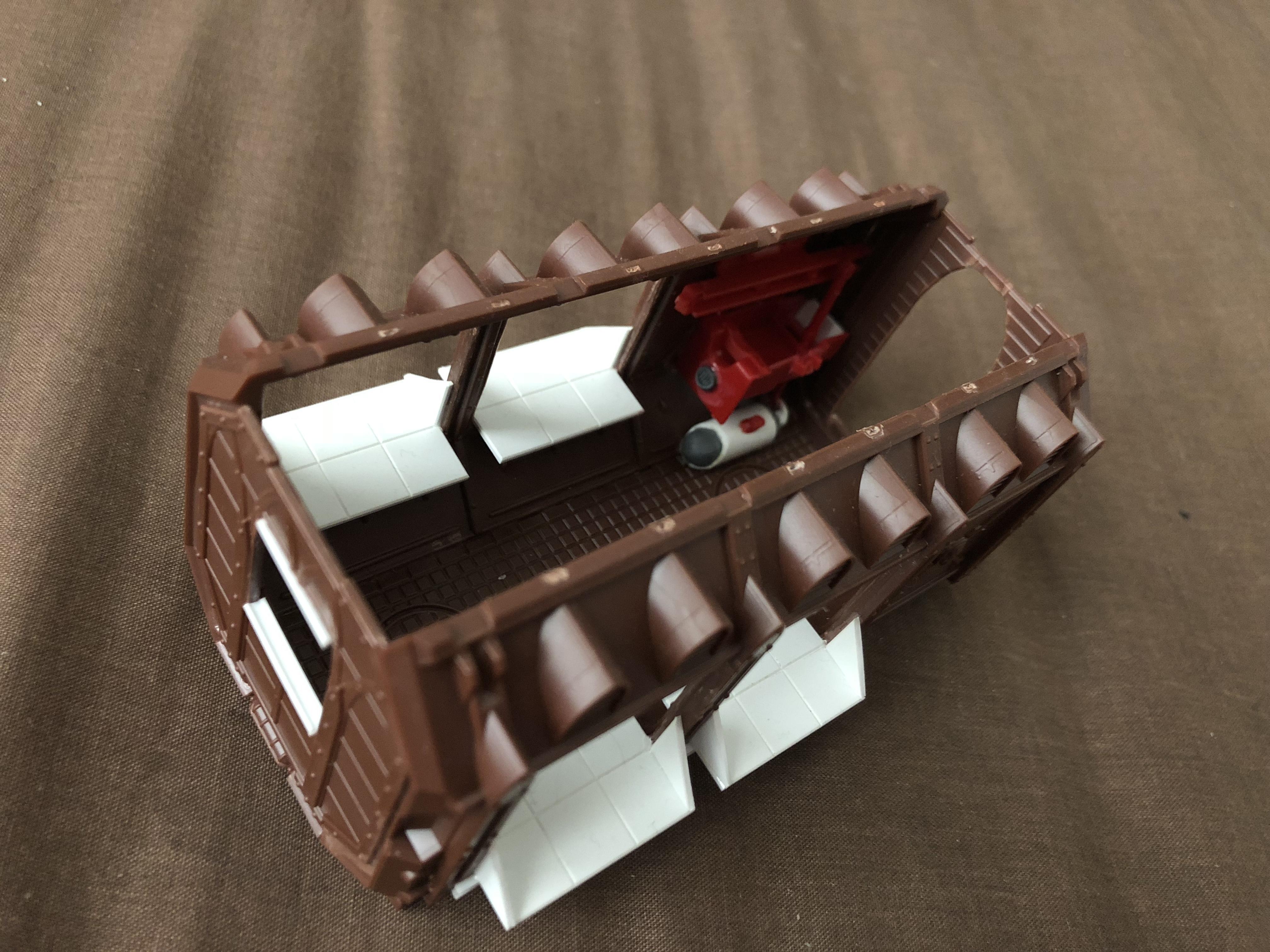 Necromunda, Wip top view grill/bar crate shop