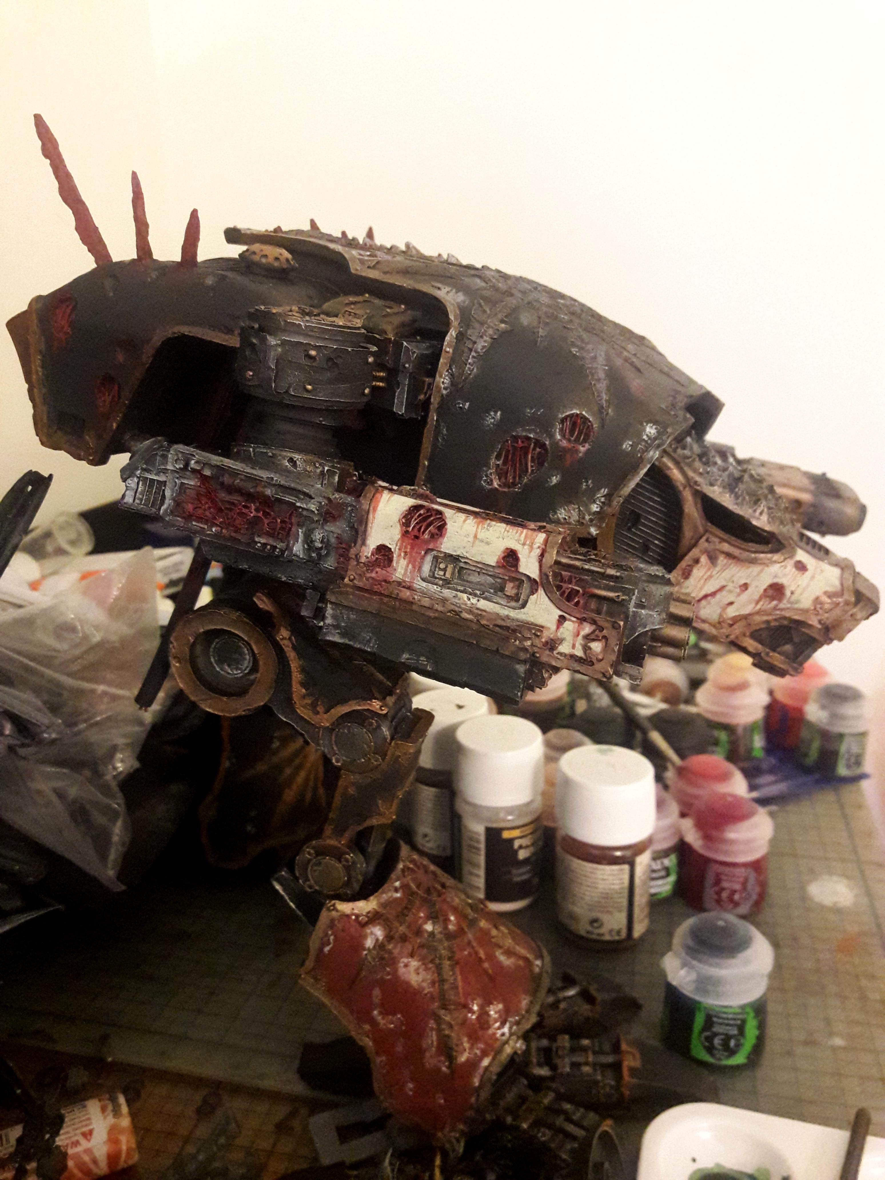 Chaos, Chaos Warhound Titan, Legio Mortis, Titan, Warhound