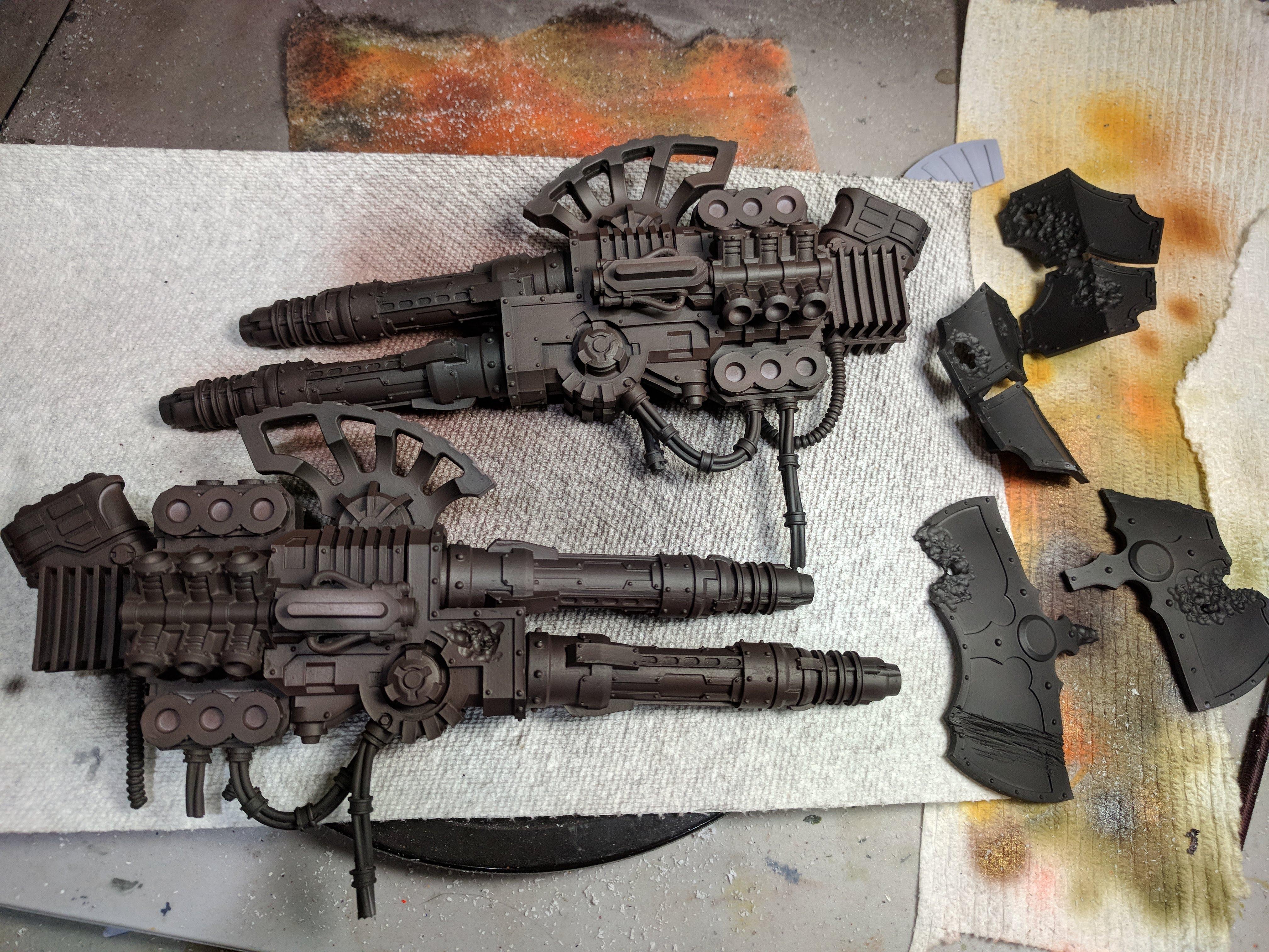 Chaos, Conversion, Hellforged, Knight Titan, Knights, Nurgle, Porphyrion, Renegade, Renegade Knight, Titan