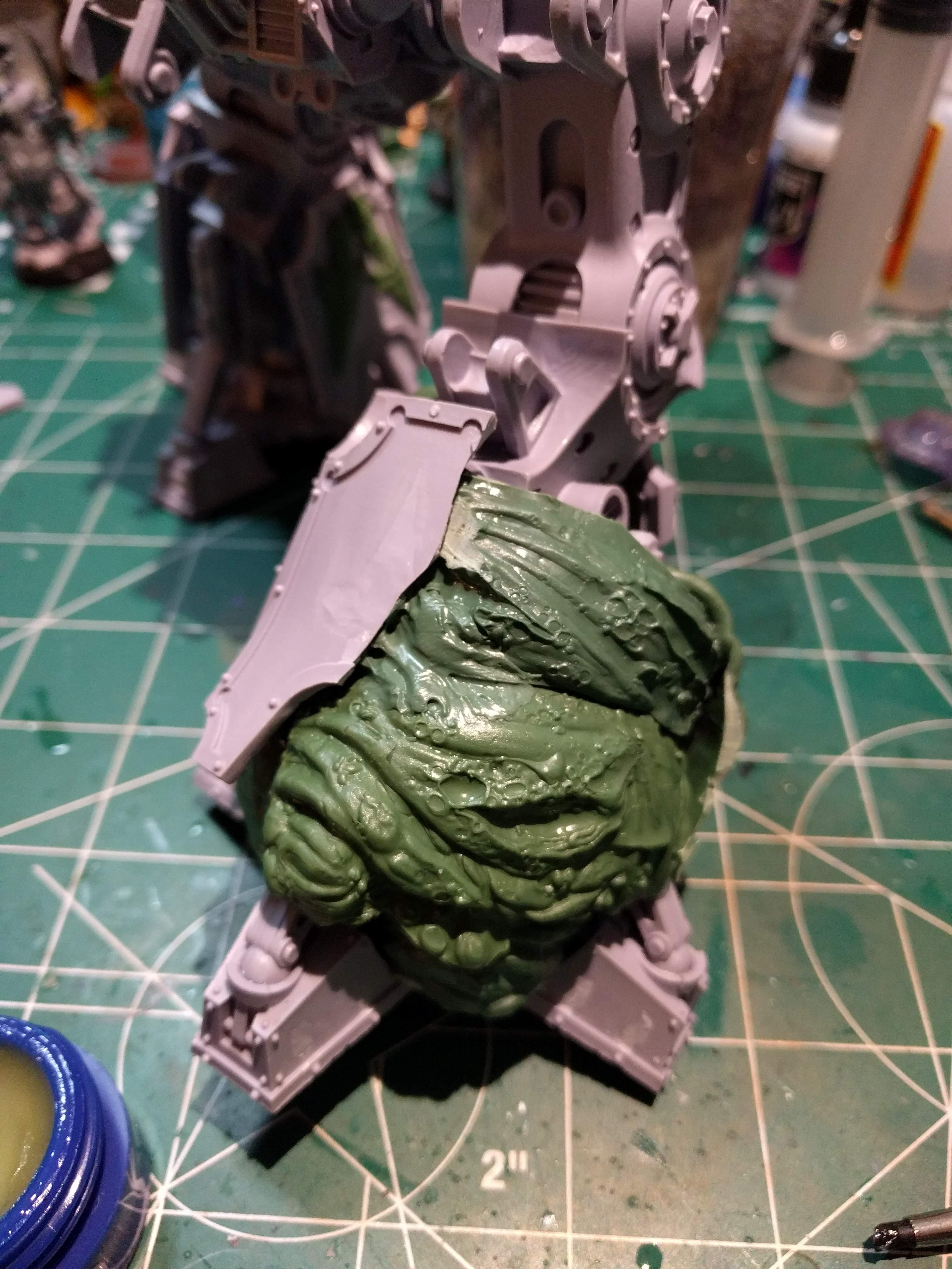 Chaos, Conversion, Hellforged, Knight Titan, Knights, Nurgle, Porphyrion, Renegade, Renegade Knight, Titan