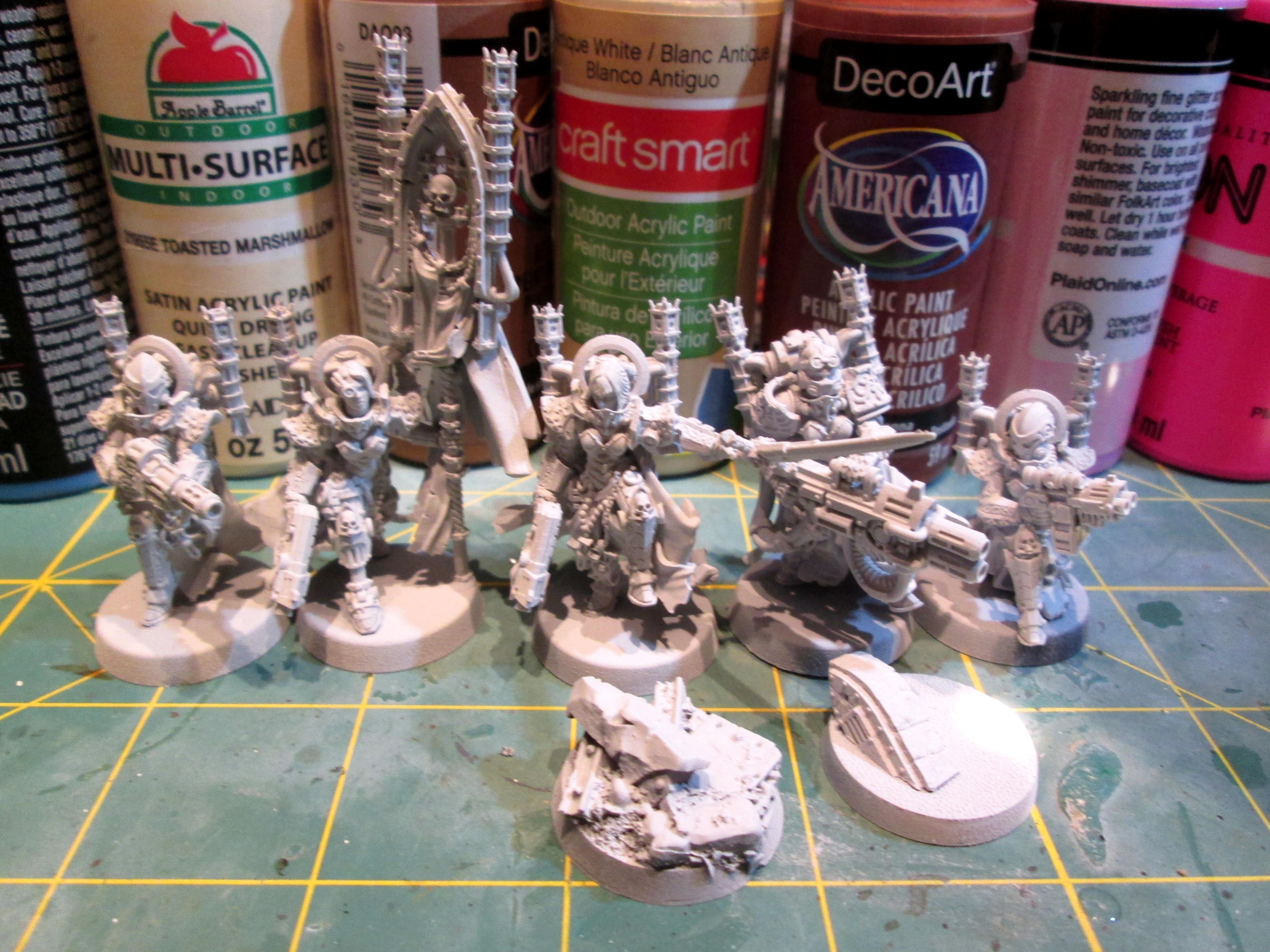 Infantry, Prep, Project, Sisters Of Battle