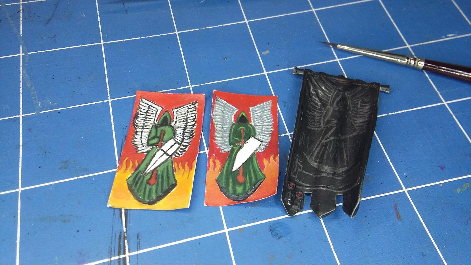 Artwork, Banner, Bearer, Company, Games, Standard, Work, Workshop