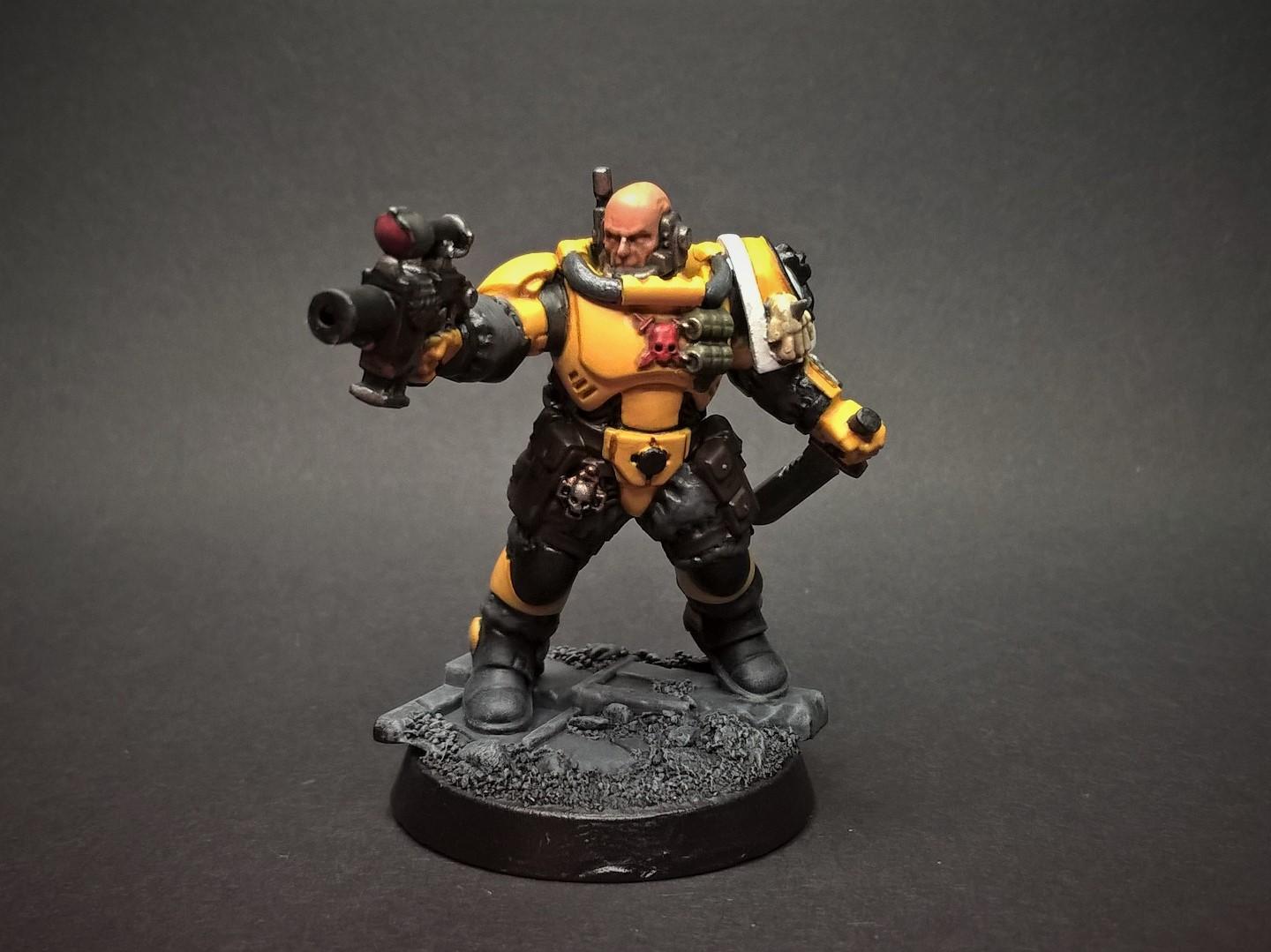 Conversion, Imperial Fists, Primaris, Solar Lions, Space Marines, Warhammer 40,000