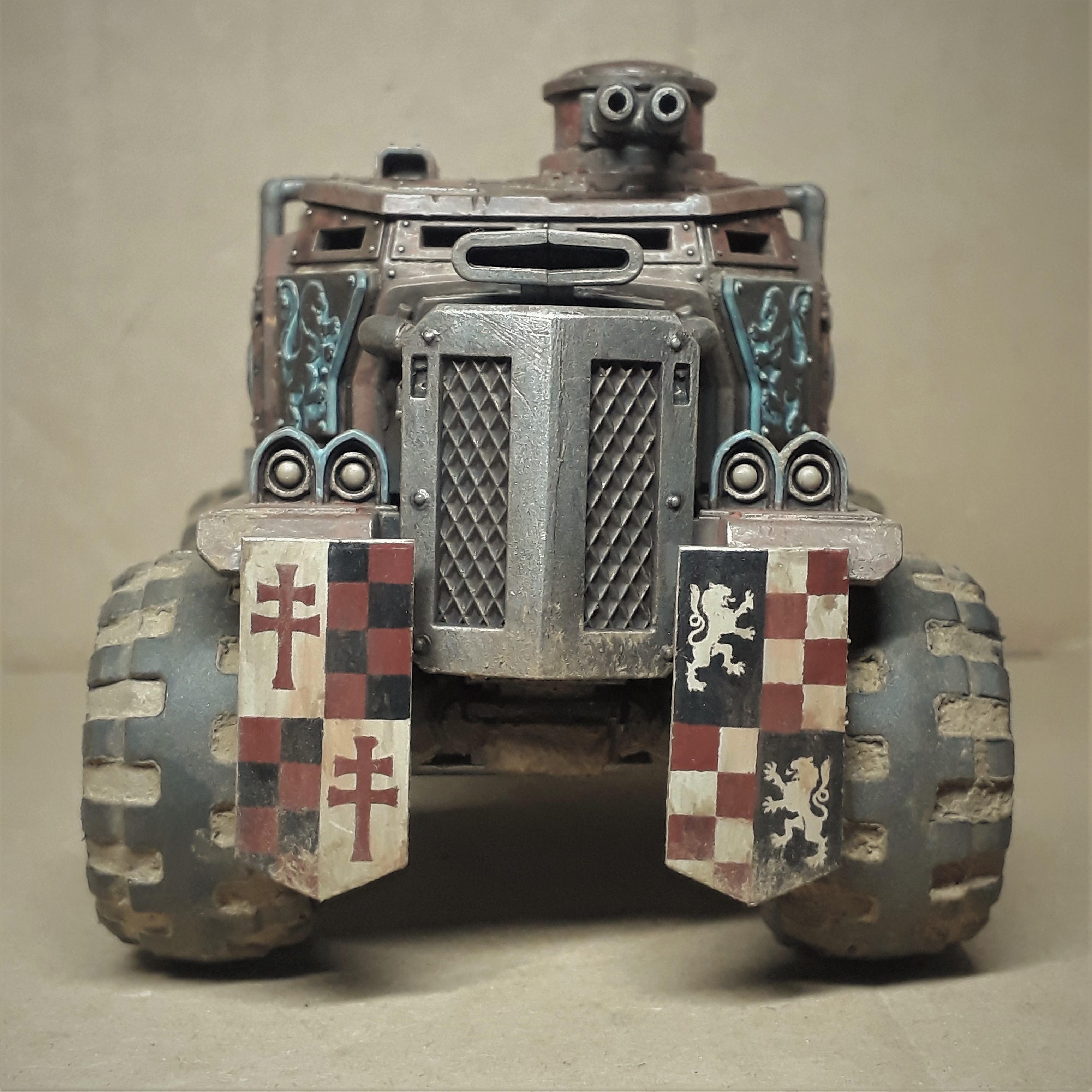 Astra Militarum, Conversion, Pigments, Rusty, Taurox, Warhammer 40,000, Weathered