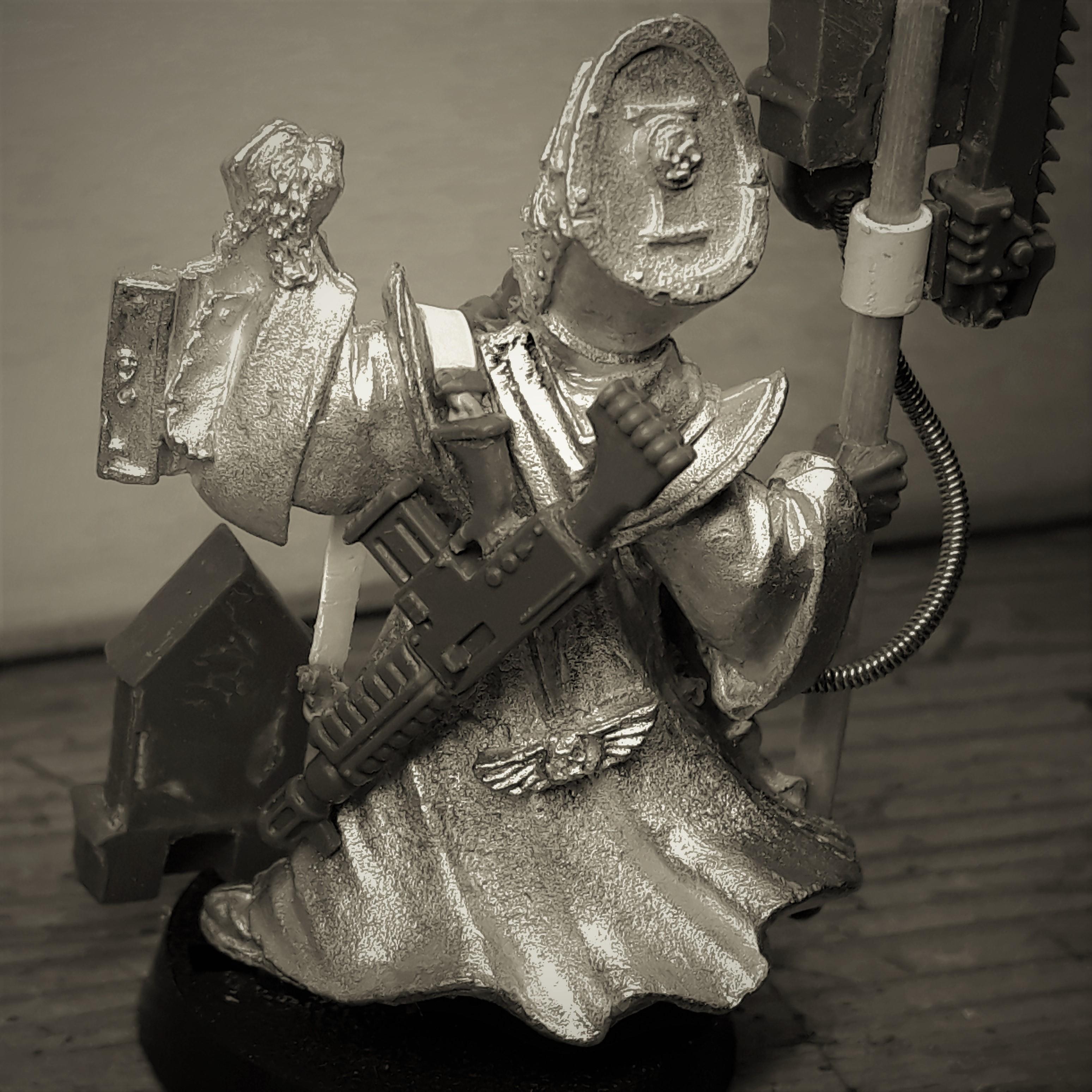 Conversion, Ecclesiarchy, Inquisition, Kitbash, Ministorum Priest, Warhammer 40,000