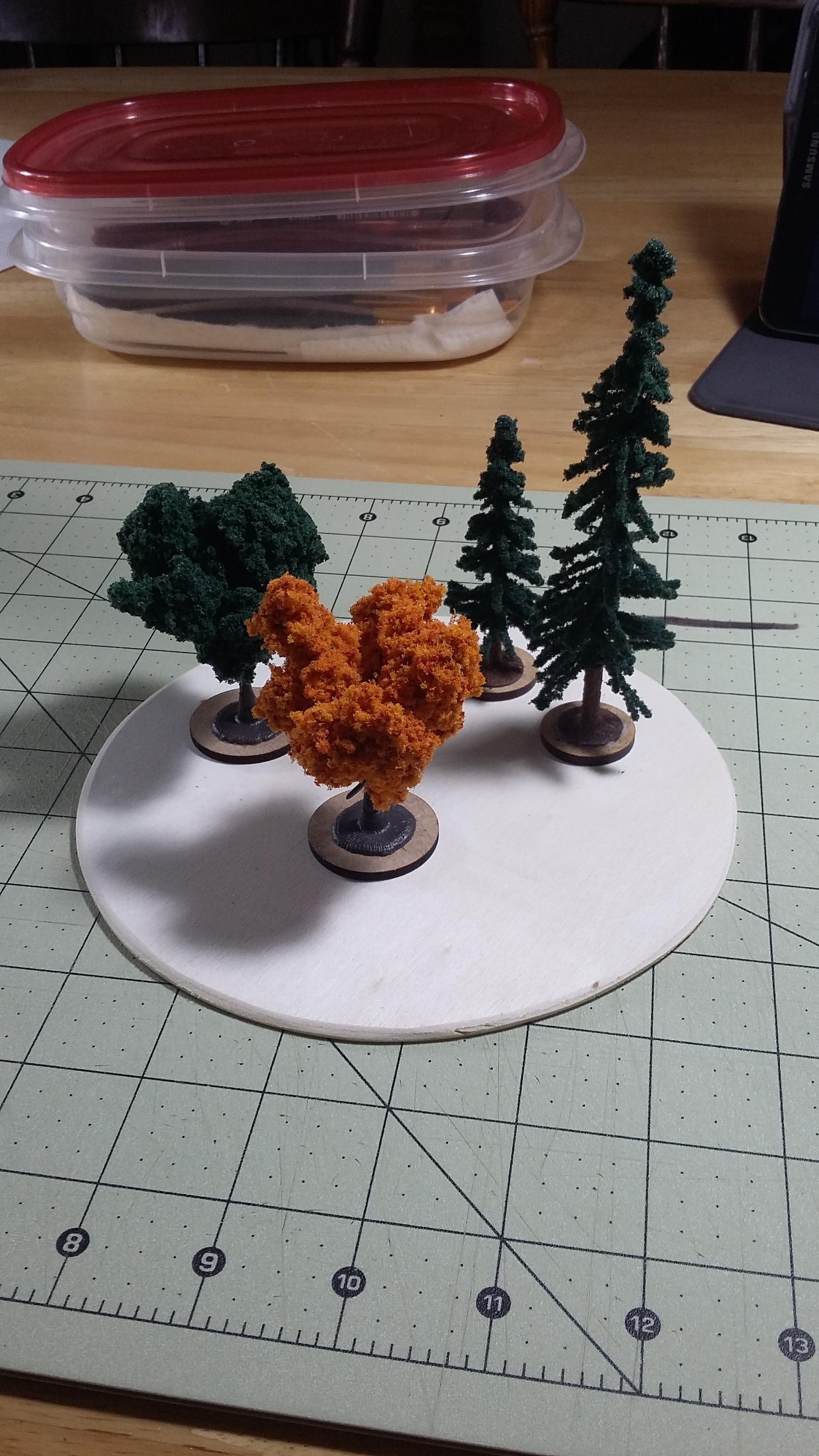 Terrain, Trees, Work In Progress