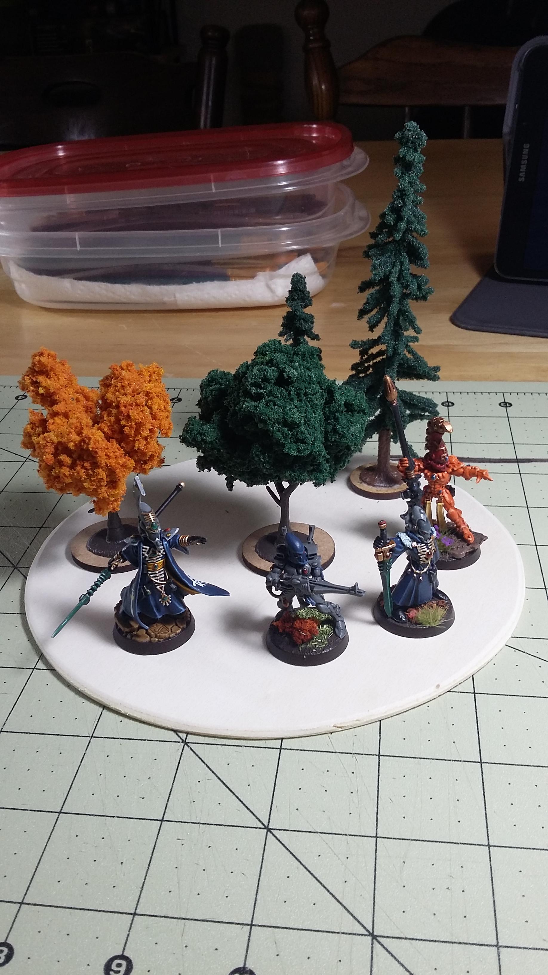 Terrain, Trees, Work In Progress