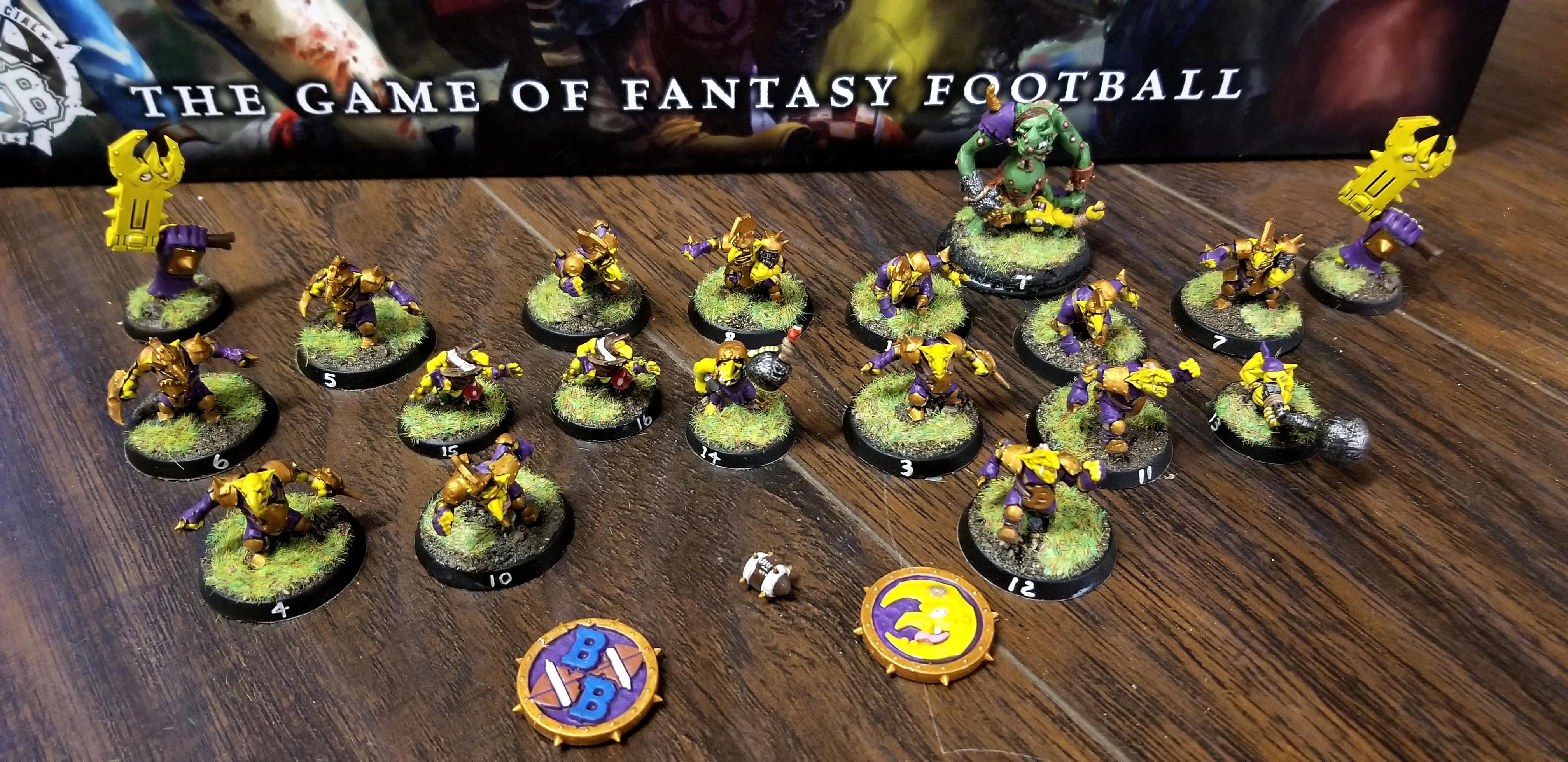 Blood Bowl Goblins